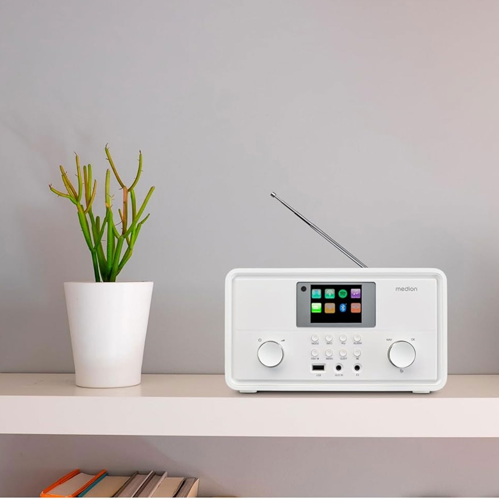 Medion Internetradio MD88069 Internetradio schwarz