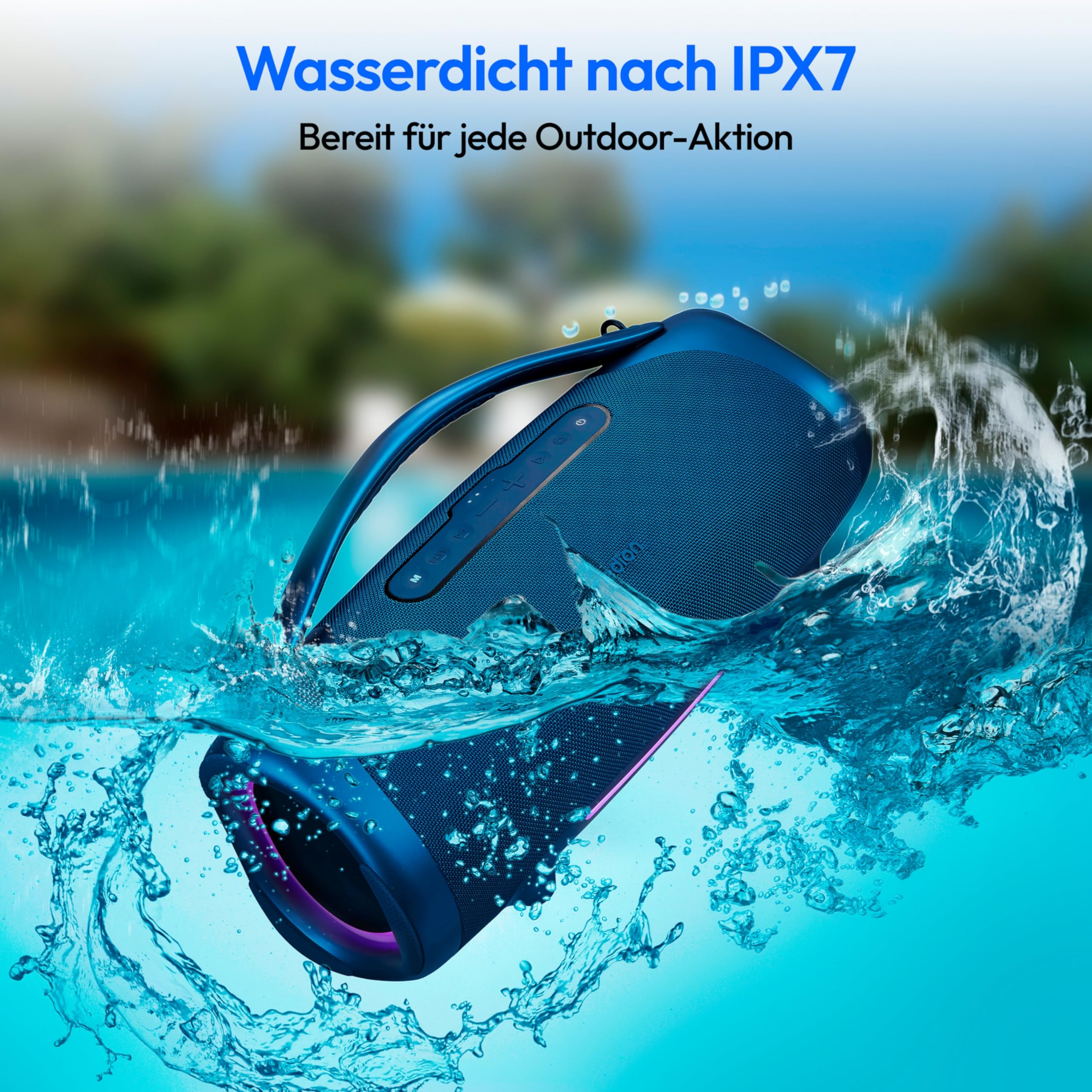 MEDION P61768 tragbarer Bluetooth Lautsprecher