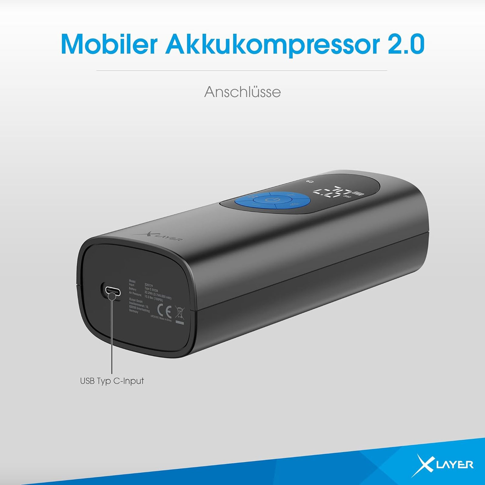 XLA 6.000 MAH AKKUKOMPR. 10.0B