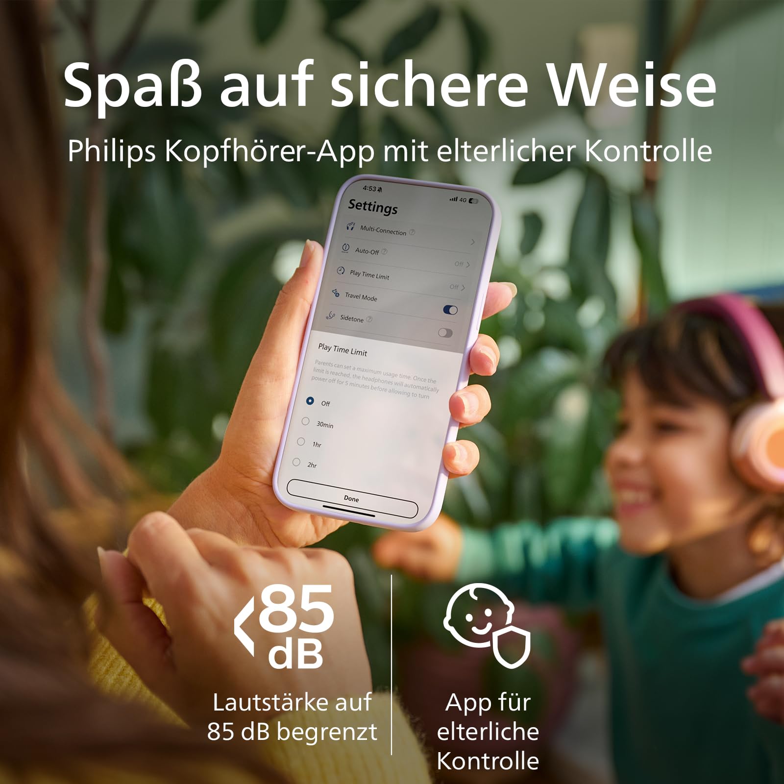 Philips TAK4200MP 4000 series Kinder On-Ear Kopfhörer