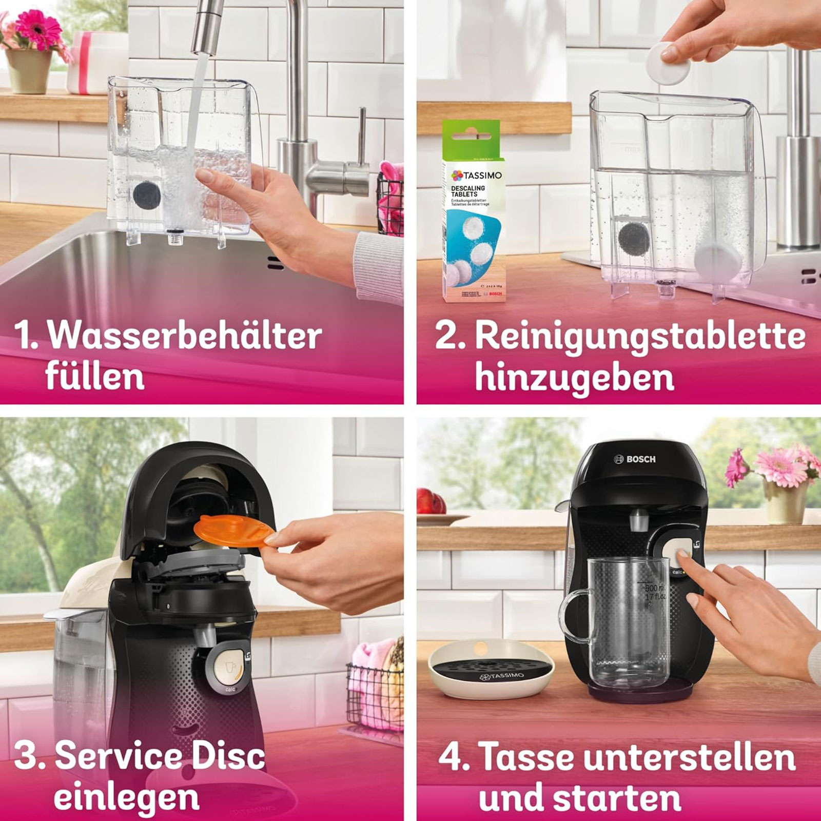 BOSCH TAS107E Kapselmaschine