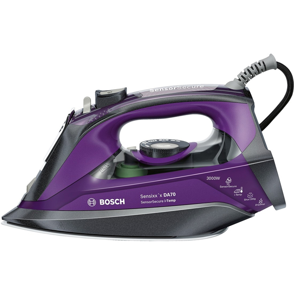 Bosch TDA703021I Dampfbügeleisen anthrazit / magic violet