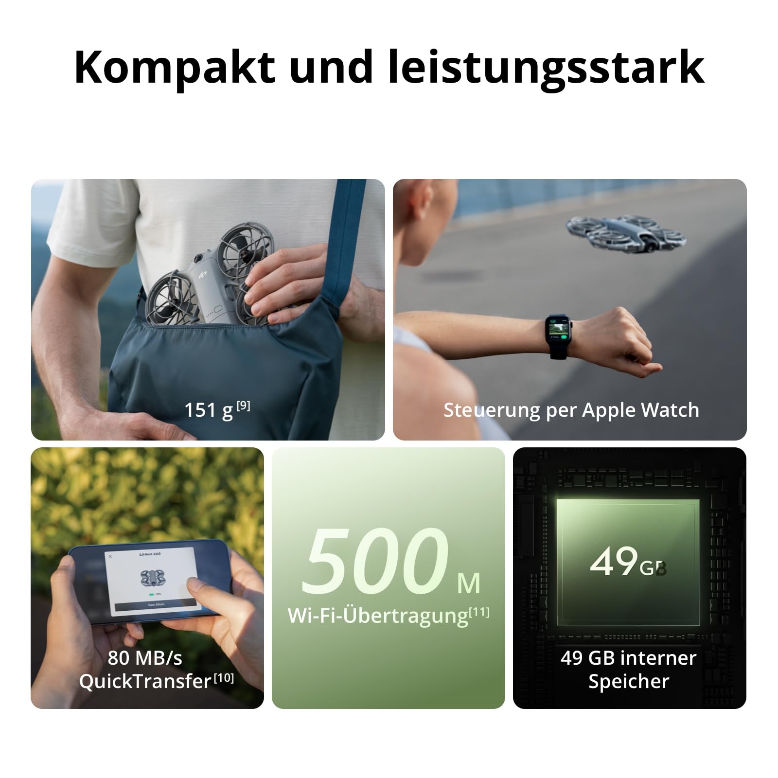 DJI Neo 2 Motion Fly More Combo mit RC Motion 3 und Goggles N3 Drohne