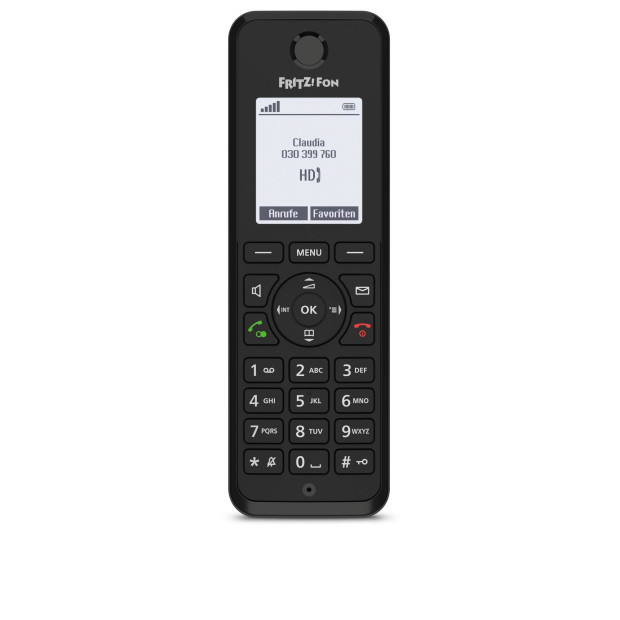 AVM FRITZ!Fon M3 Schnurloses Telefon 1 Mobilteil mit Anrufbeantworter DECT