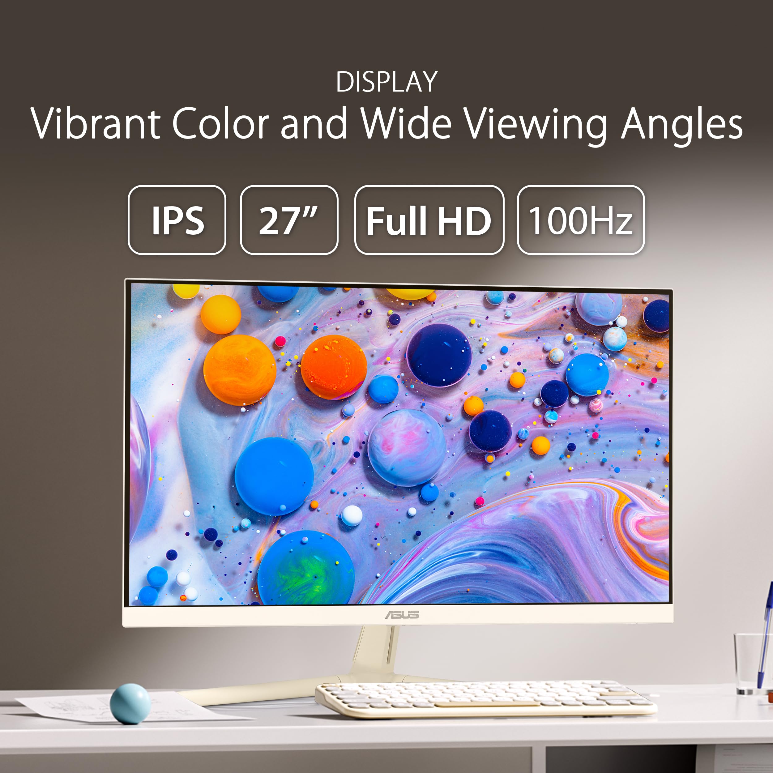 ASUS Eye Care VU279CFE-M - 27 Zoll Full HD Monitor - 100 Hz