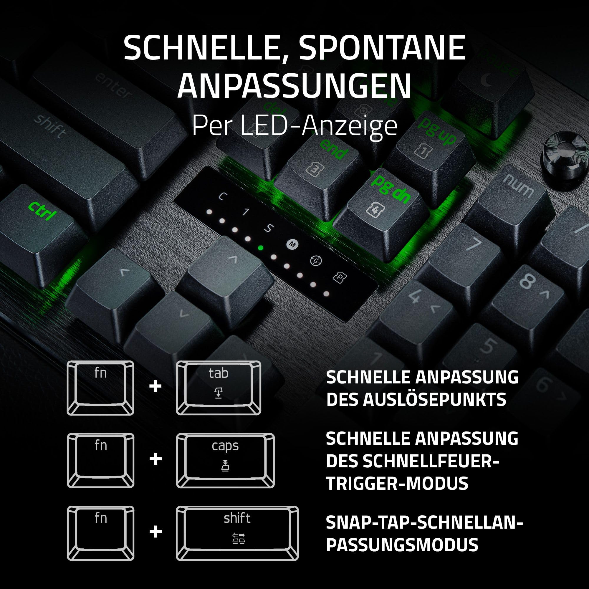 Razer Huntsman V3 Pro 8KHz - Full-Size PC-Gaming Tastatur
