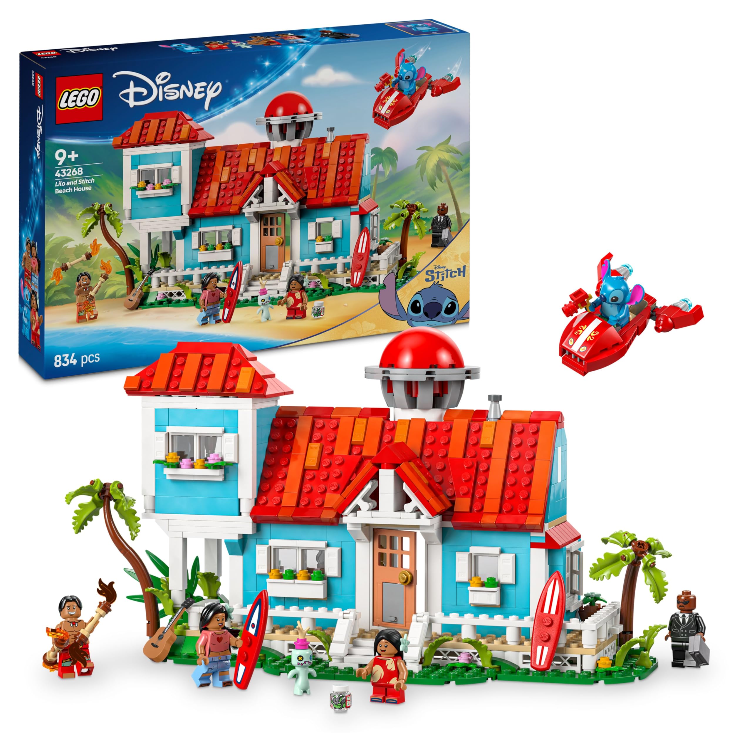 LEGO ǀ Disney Das Strandhaus aus „Lilo und Stitch“ 43268