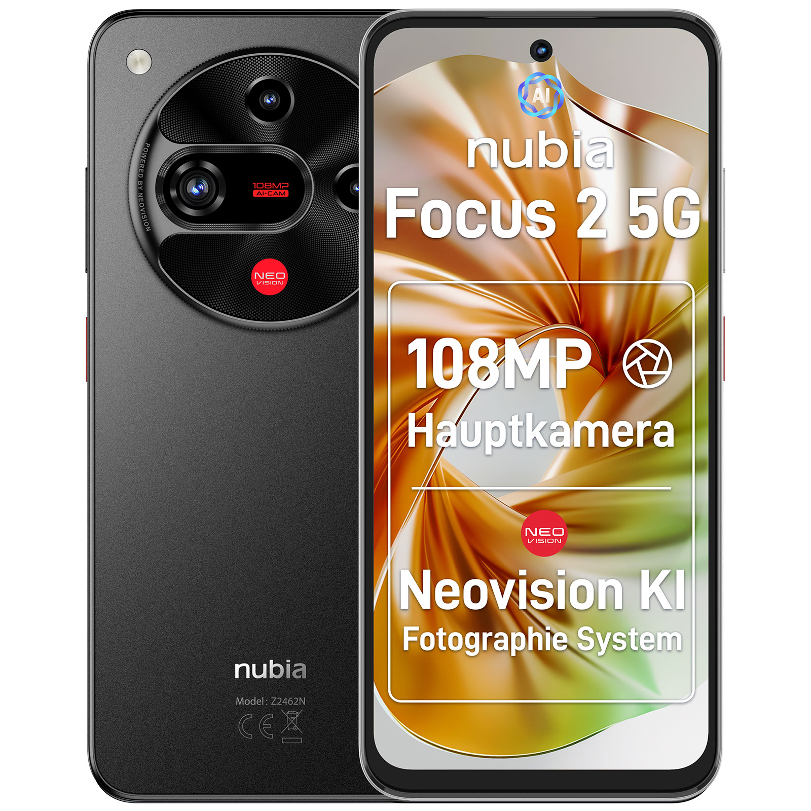Nubia Focus 2 5G Black Smartphone
