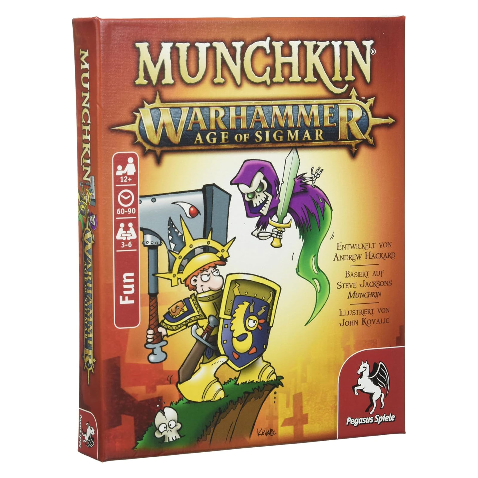 Pegasus Spiele Munchkin Warhammer Age of Sigmar 17020G Kartenspiel