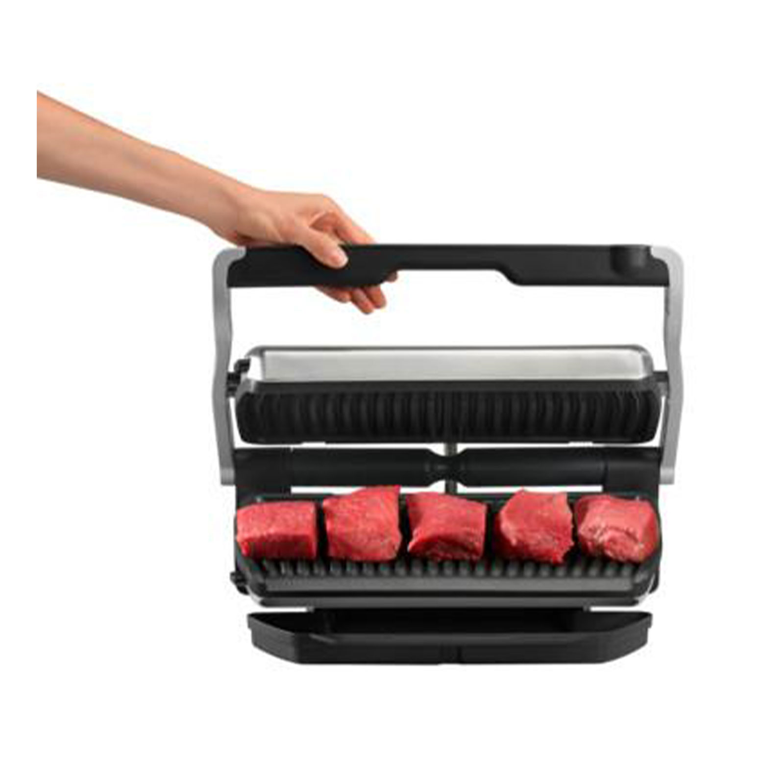 TEFAL Kontaktgrill GC7228 OPTIGRILL+ XL + Rezeptbuch