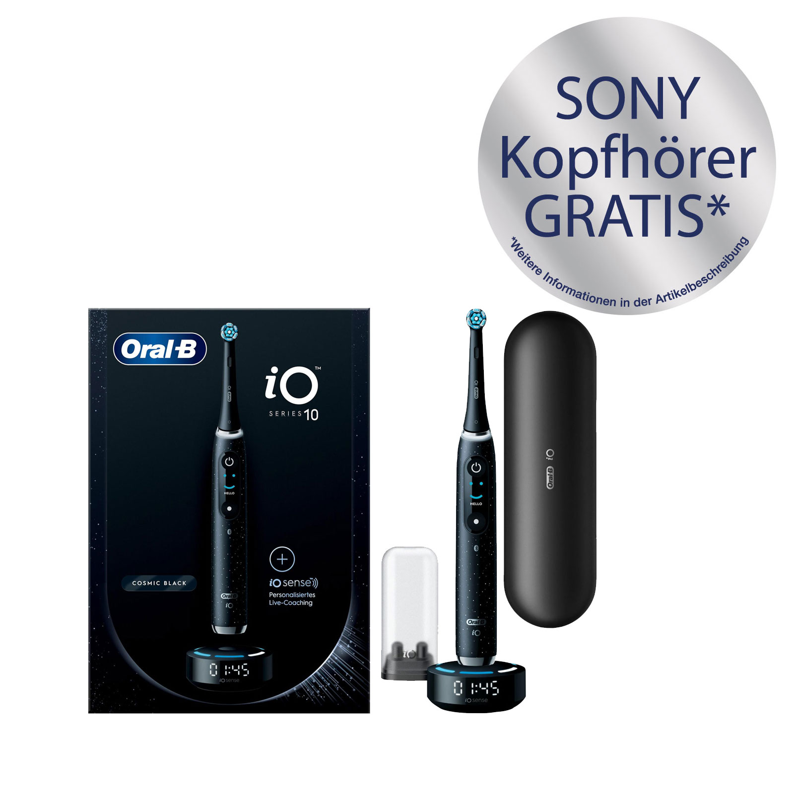 Oral-B iO 10 Black Zahnbürste