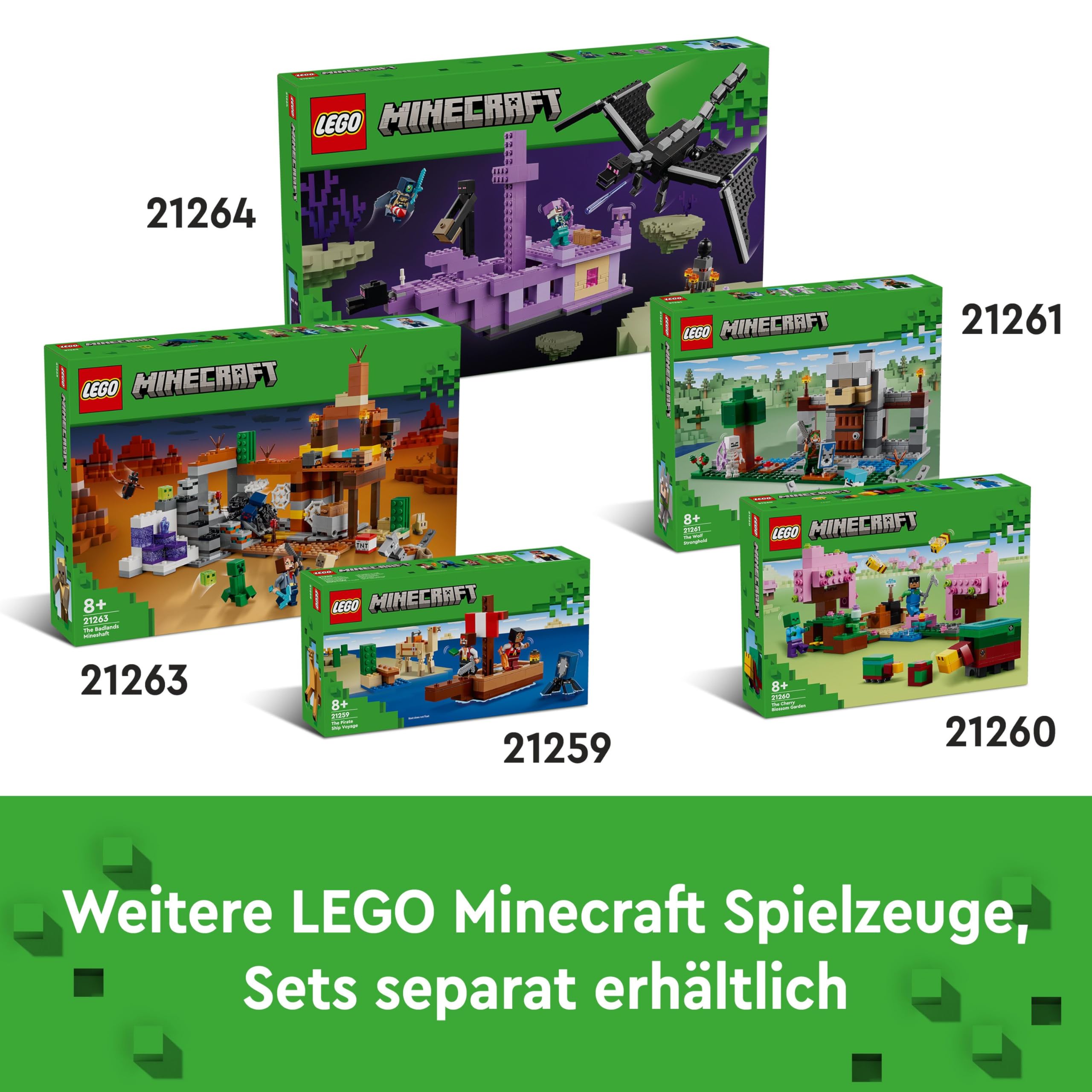 LEGO Minecraft Die Mine in den Badlands 21263