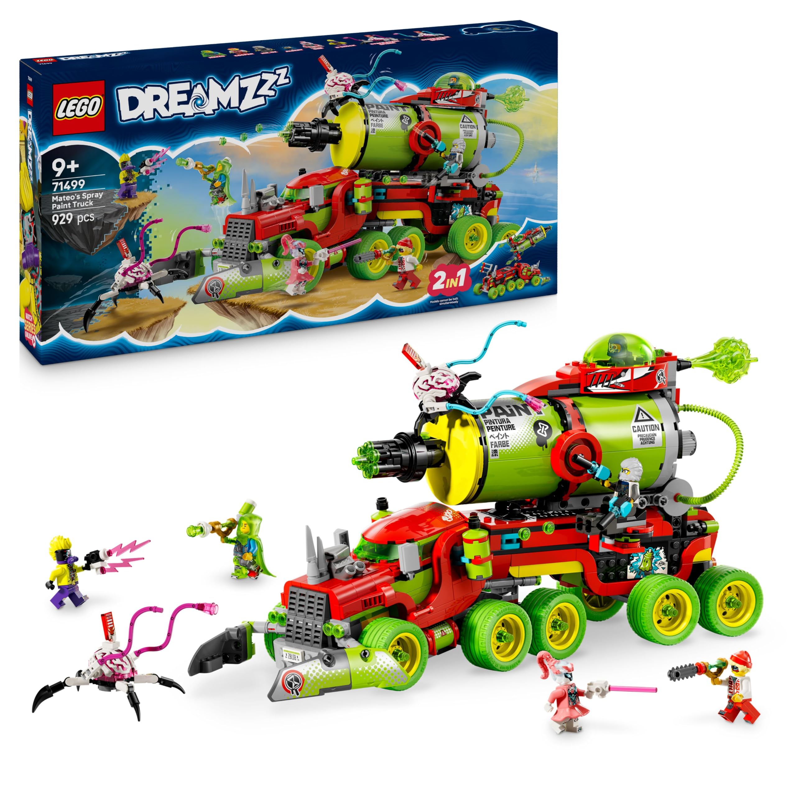 LEGO DREAMZzz 2-in-1 Mateos Sprühdosen-Truck 71499