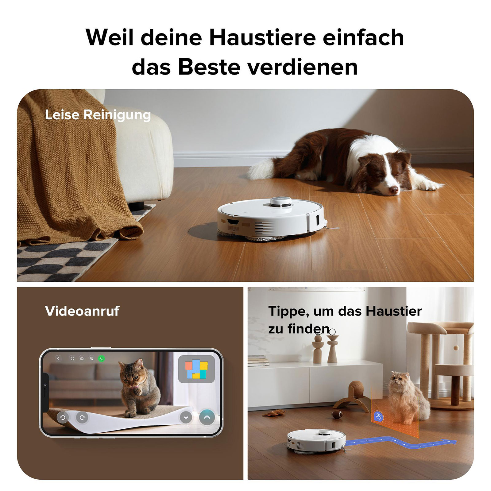 Roborock Qrevo Curv Saugroboter mit Wischfunktion