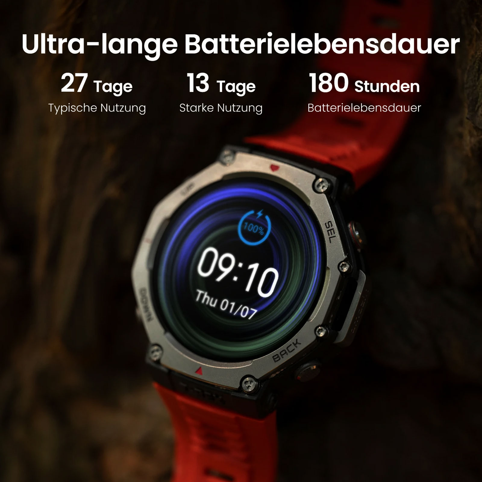 Amazfit T-Rex 3 Haze Gray Smartwatch Amazfit T-Rex 3 Haze Gray Smartwatch
