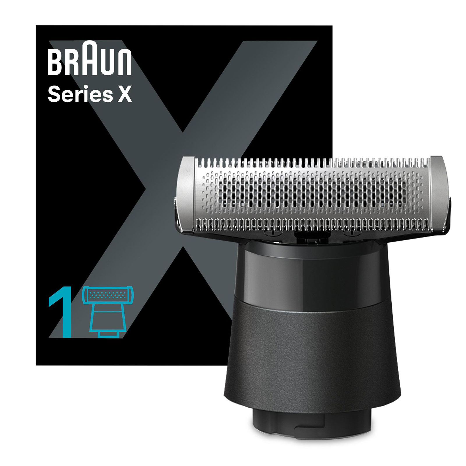 BRAUN Series X Wechselklinge XT20 (Wechselklinge für alle Braun-Stylinggeräte der Serie X)