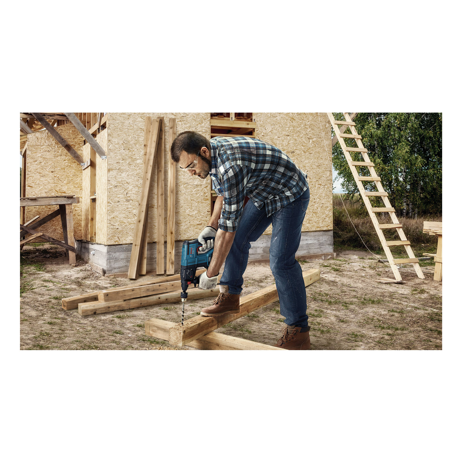 Bosch Professional GBH 18V-21 Bohrhammer (Akku)