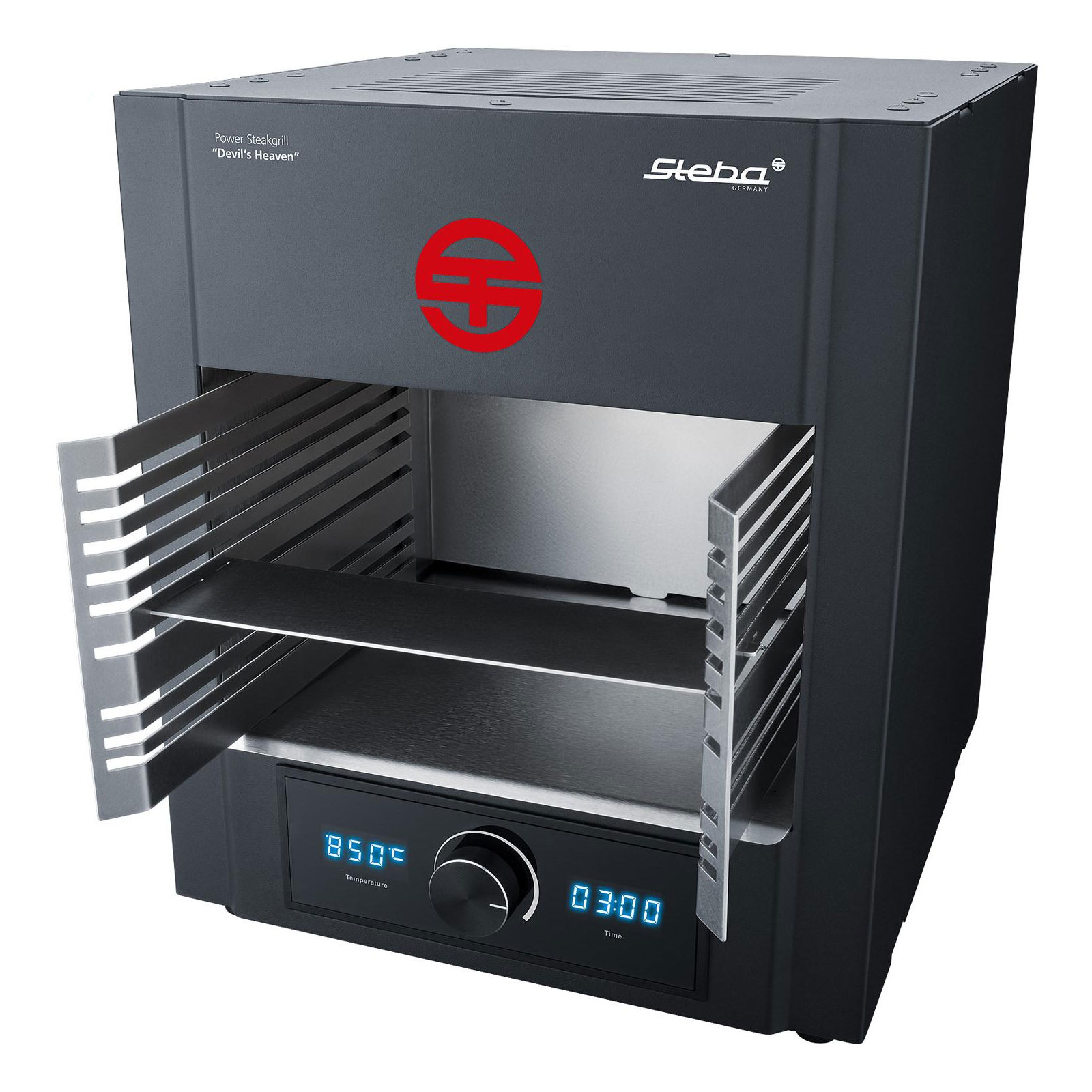 Steba PS M2000 DEVIL'S HEAVEN Steakgrill Schwarz Steba PS M2000 DEVIL'S HEAVEN Steakgrill Schwarz