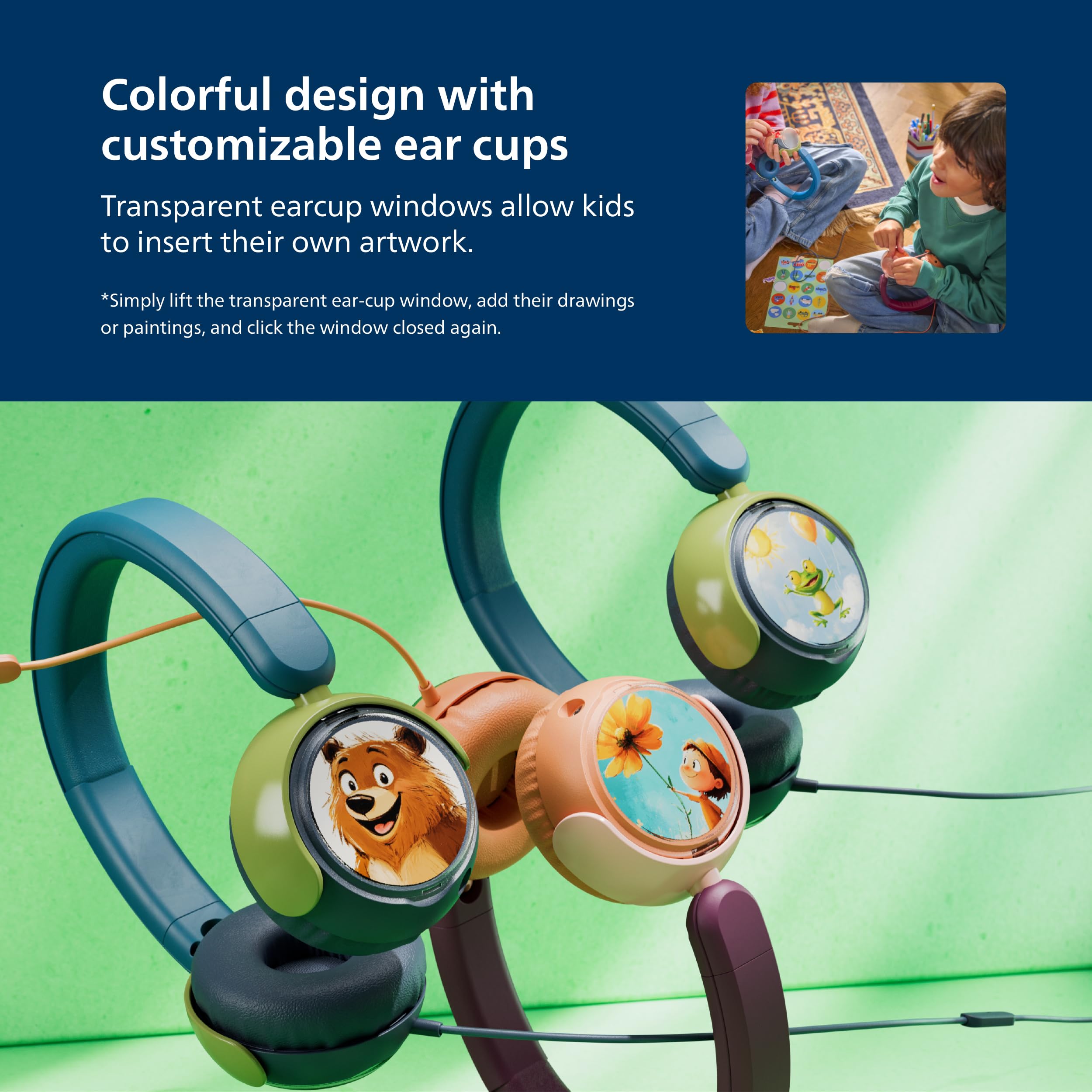 Philips On-Ear Kopfhörer TAK2000MP/00 magenta violett