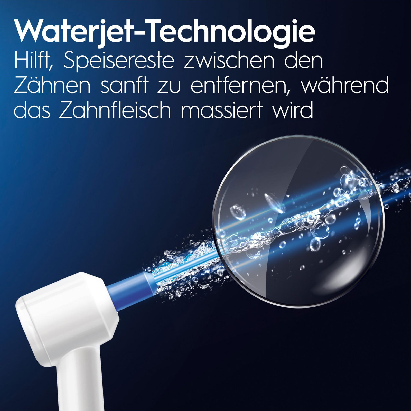 Oral-B Zahnpflegesystem Oral Health Center Oxyjet + PRO Series 1 Oral-B Zahnpflegesystem Oral Health Center Oxyjet + PRO Series 1