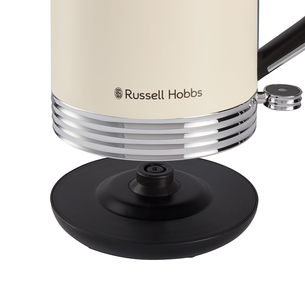 Russell Hobbs Hanley Wasserkocher (1,7 Liter, 2400 Watt, Edelstahl)