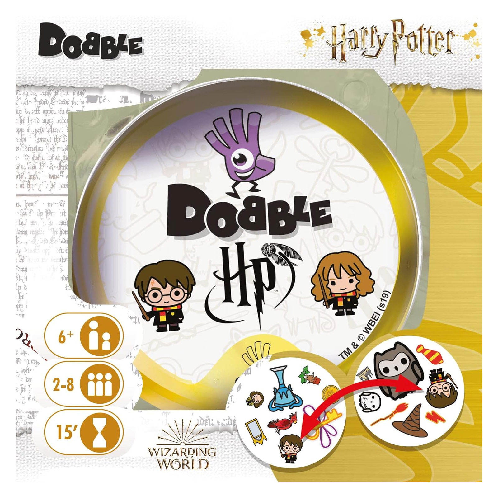 Asmodee Dobble Harry Potter Kartenspiel