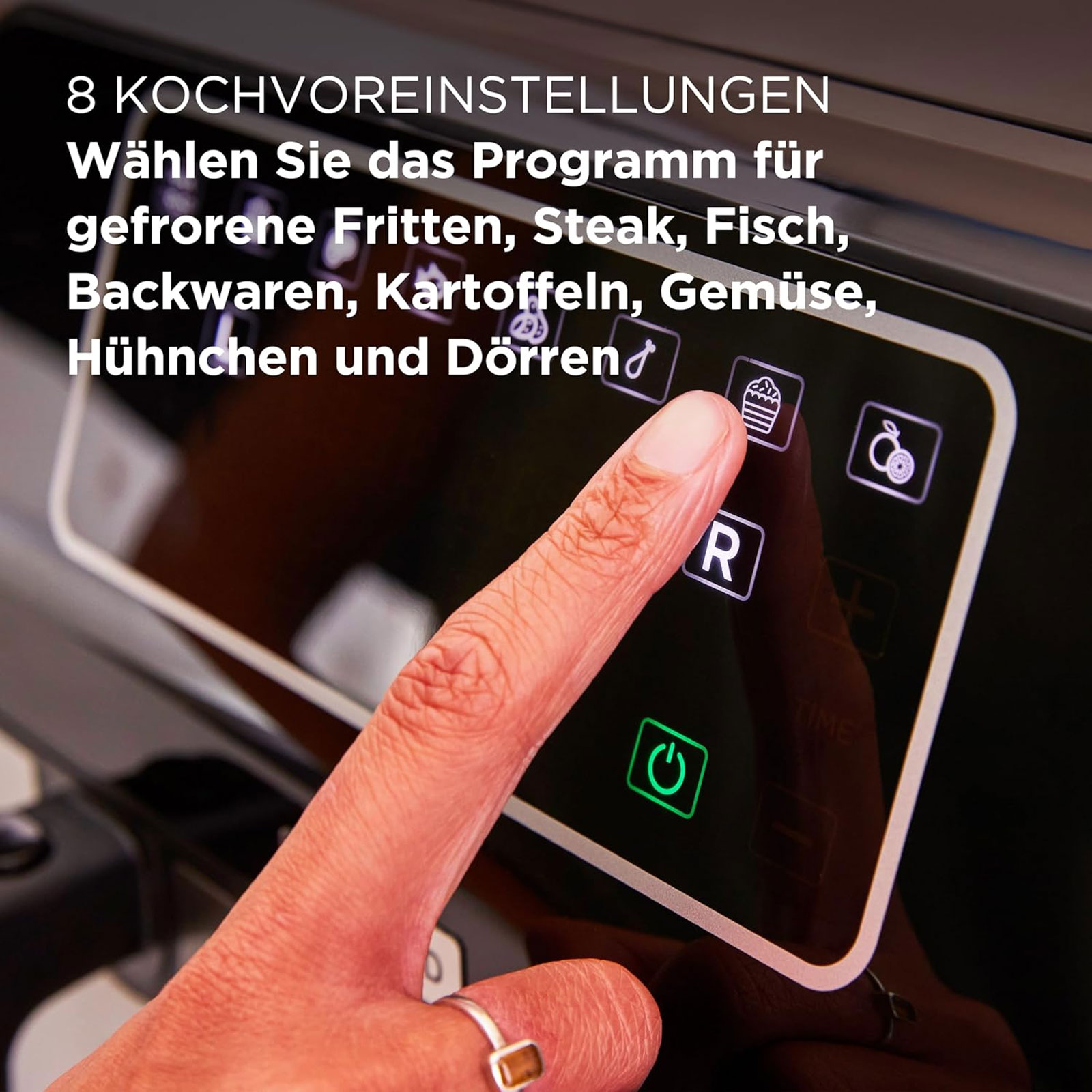 KENWOOD HFM20.000MB kHealthy Doppel-Heißluftfritteuse