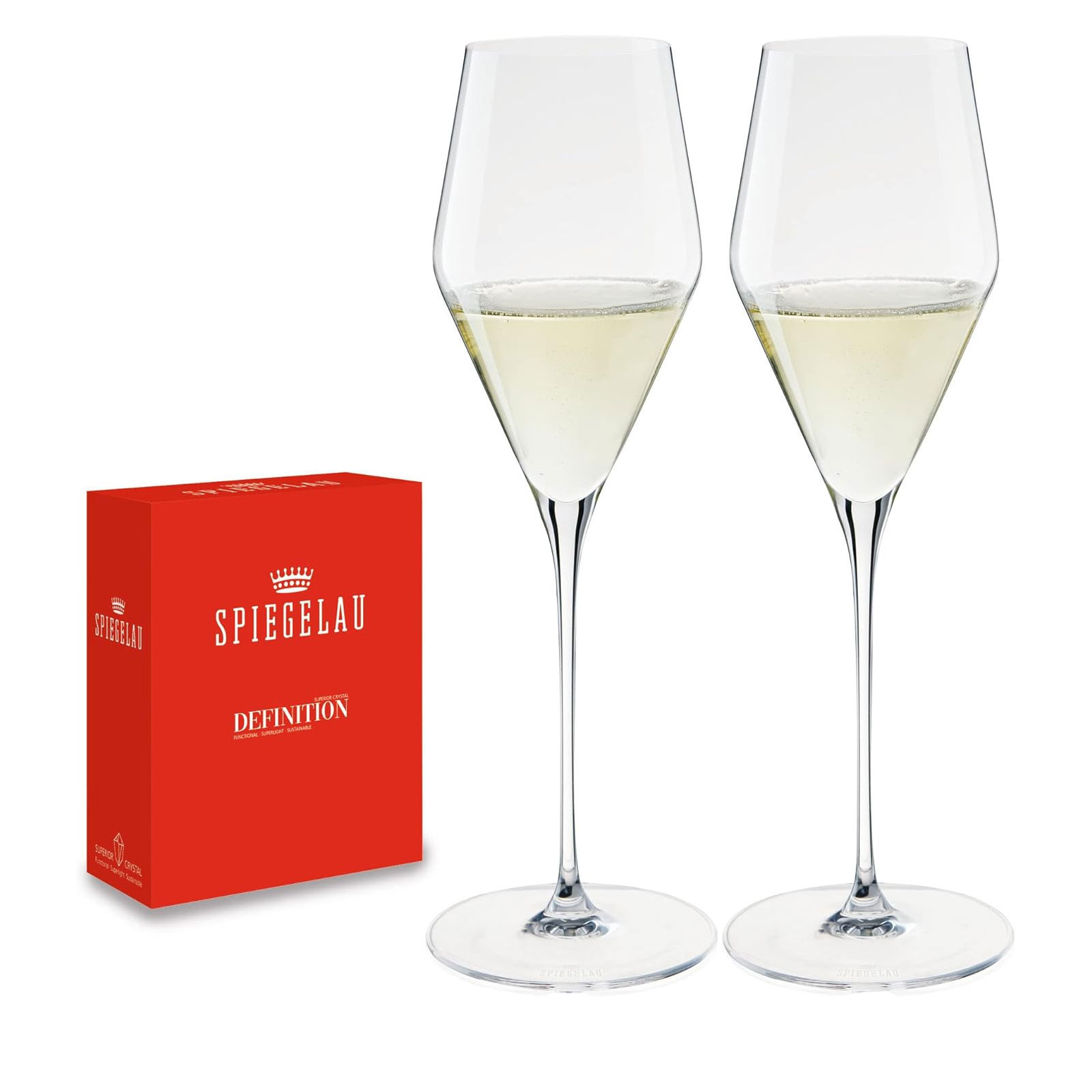 Spiegelau Definition 1350169 Champagnerglas 2er Set