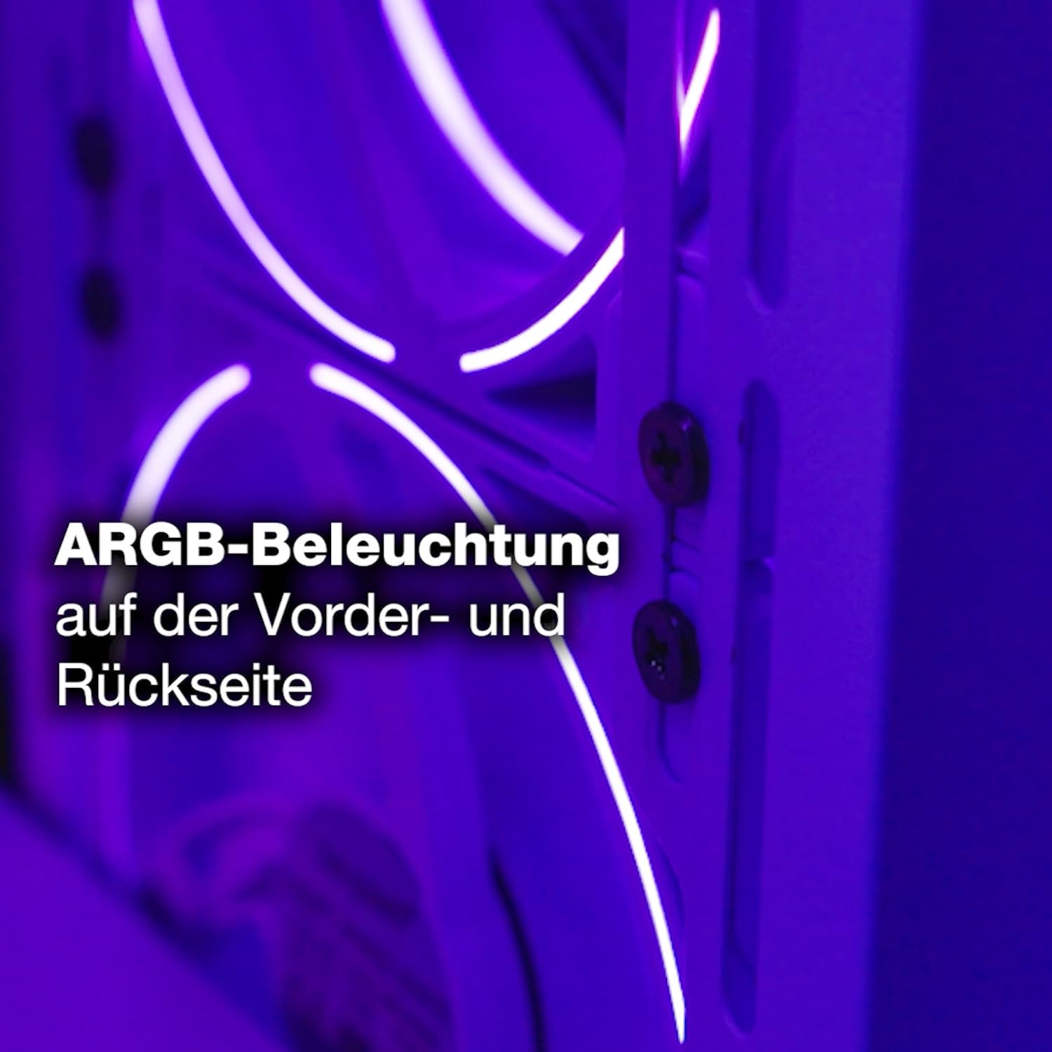 be quiet! Light Wings White 140mm PWM high-speed Triple Pack Gehäuselüfter