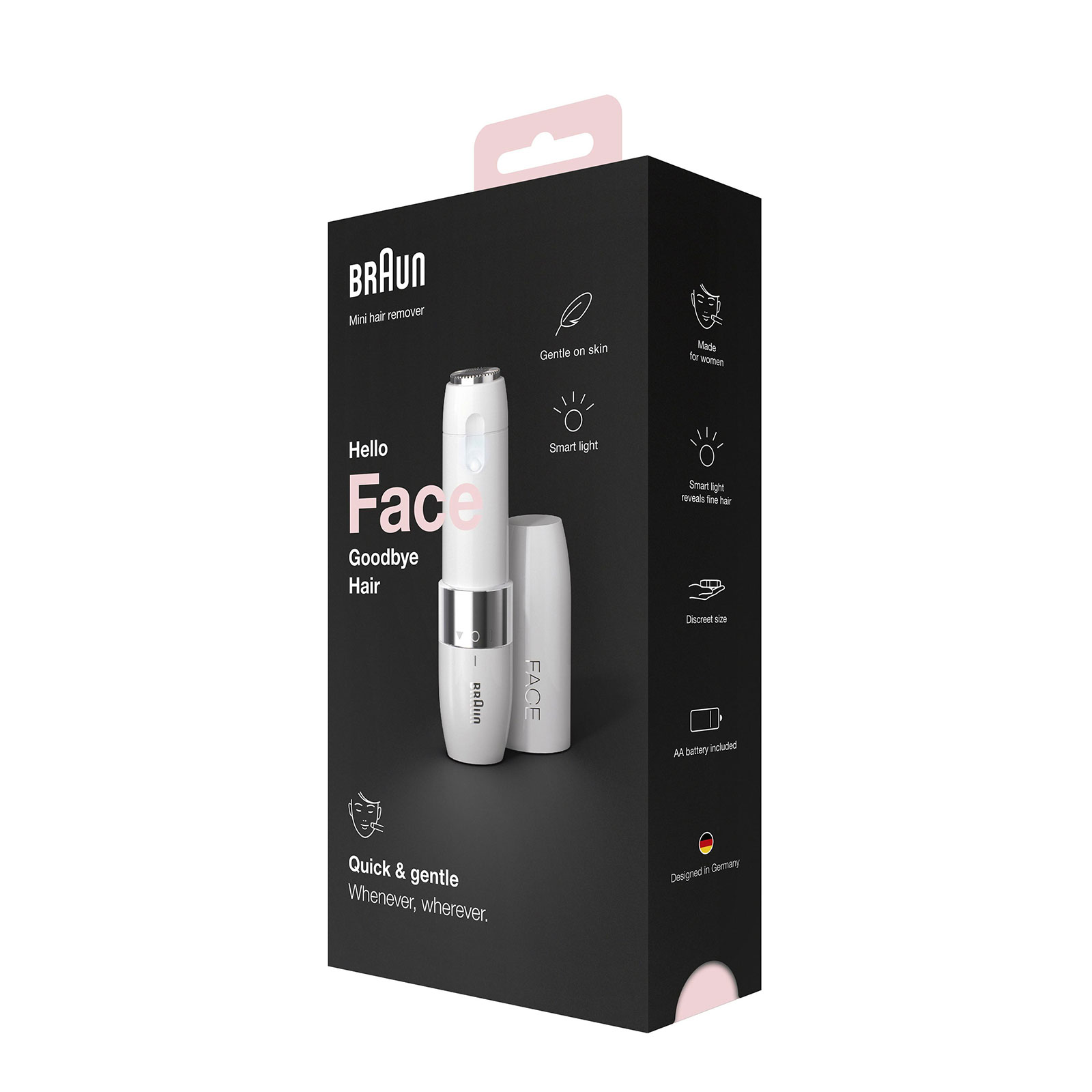 Braun  FS1000 Face Mini Hair Remover Rasierer