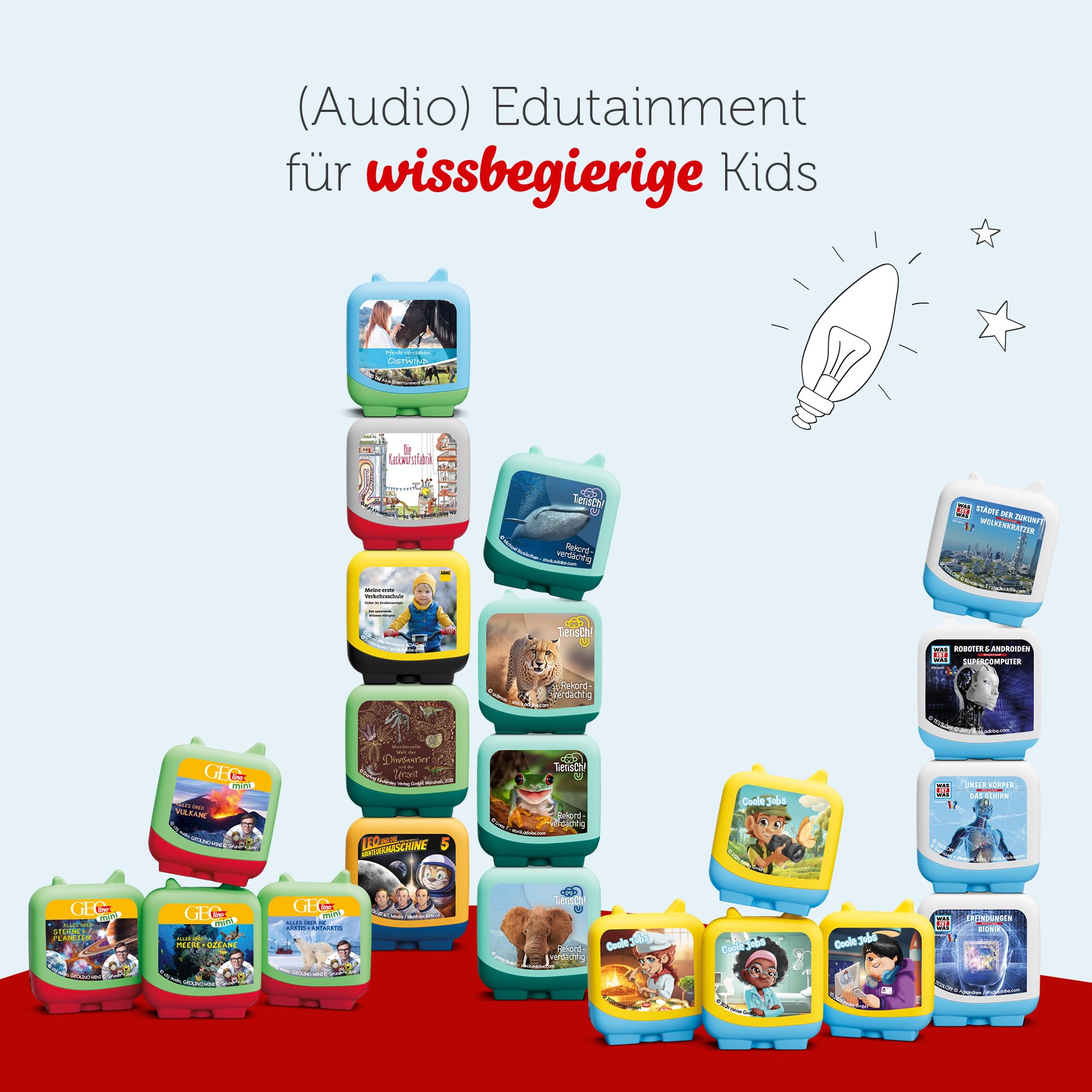 Tonies Clever Tonie, Der kleine Drache Kokosnuss feiert Weihnachten.