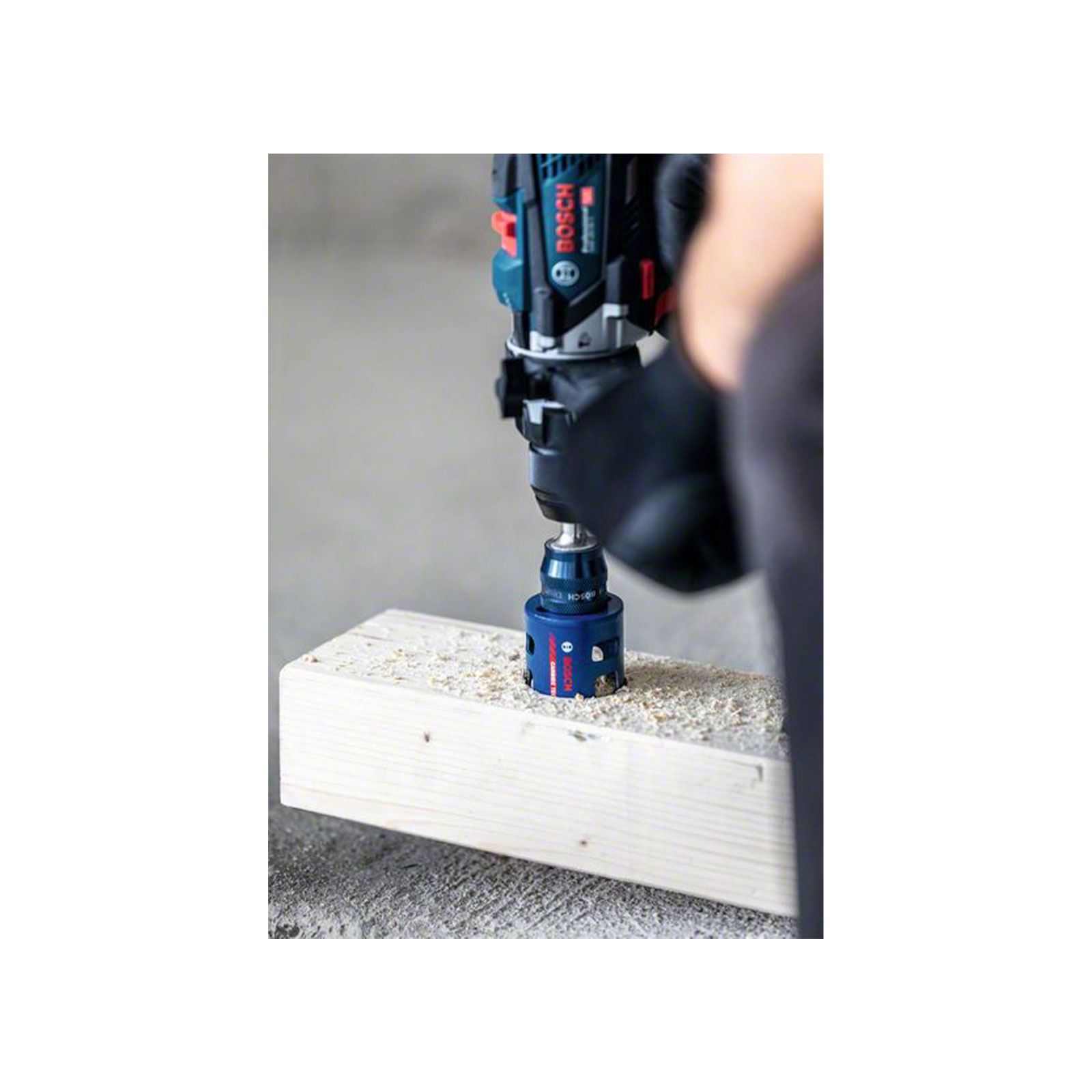 Bosch Professional Expert Construction Material Lochsaege, 152 x 60 mm. Fuer Dreh- und Schlagbohrer