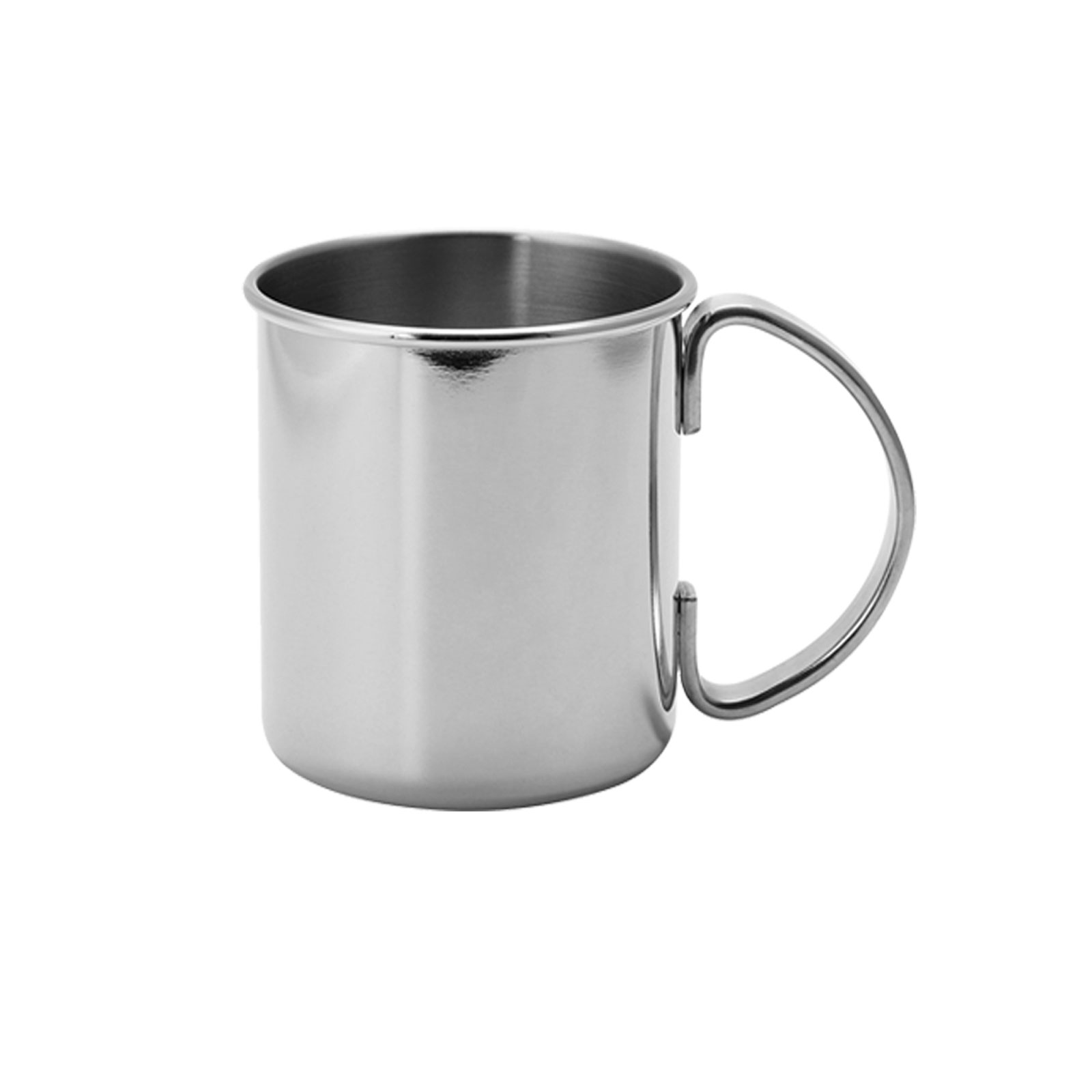 ECHTWERK Moscow Mule Becher Set 4tlg aus Edelstahl, 480 ml, 