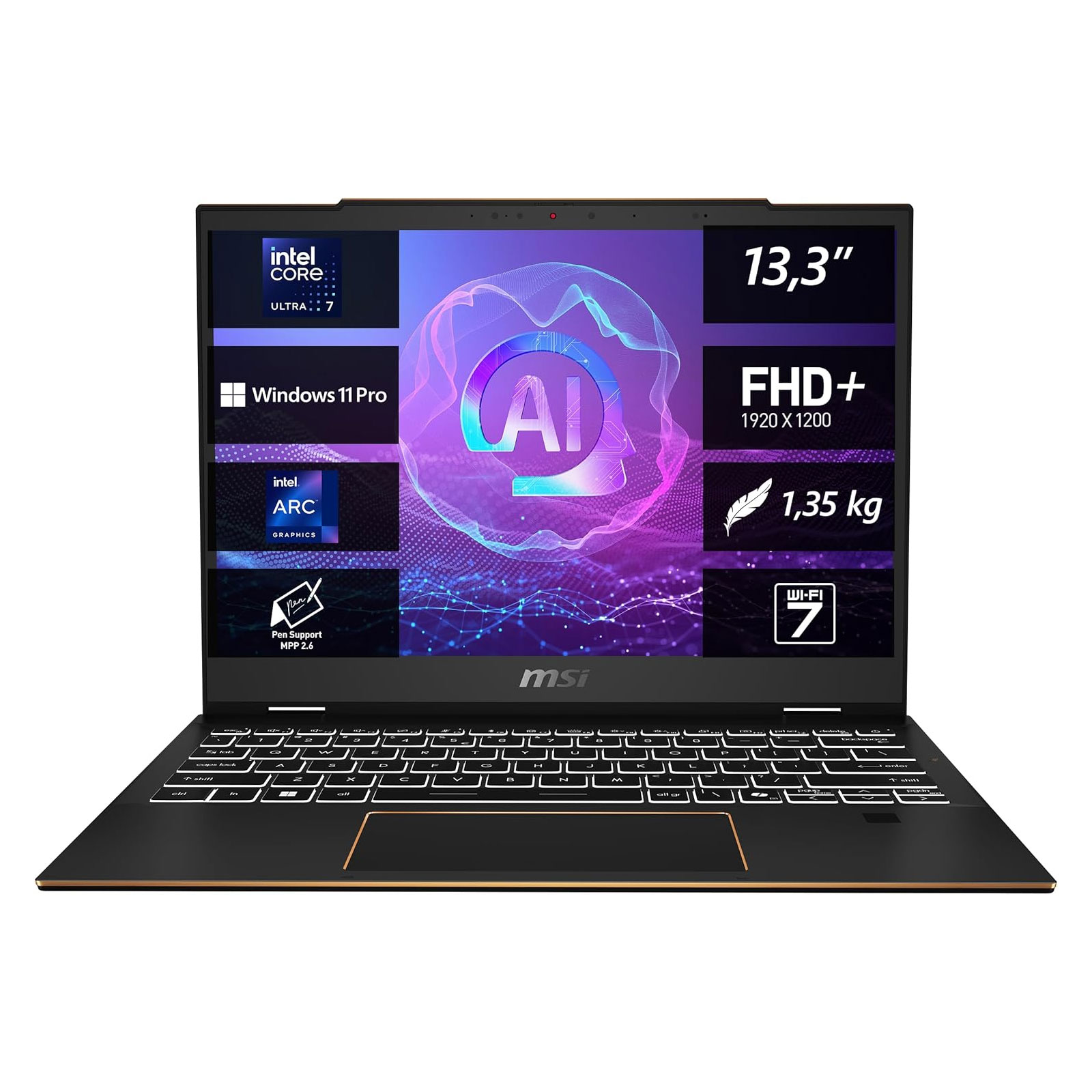 MSI A2VMTG-007 Summit 13 AI+ Business Laptop