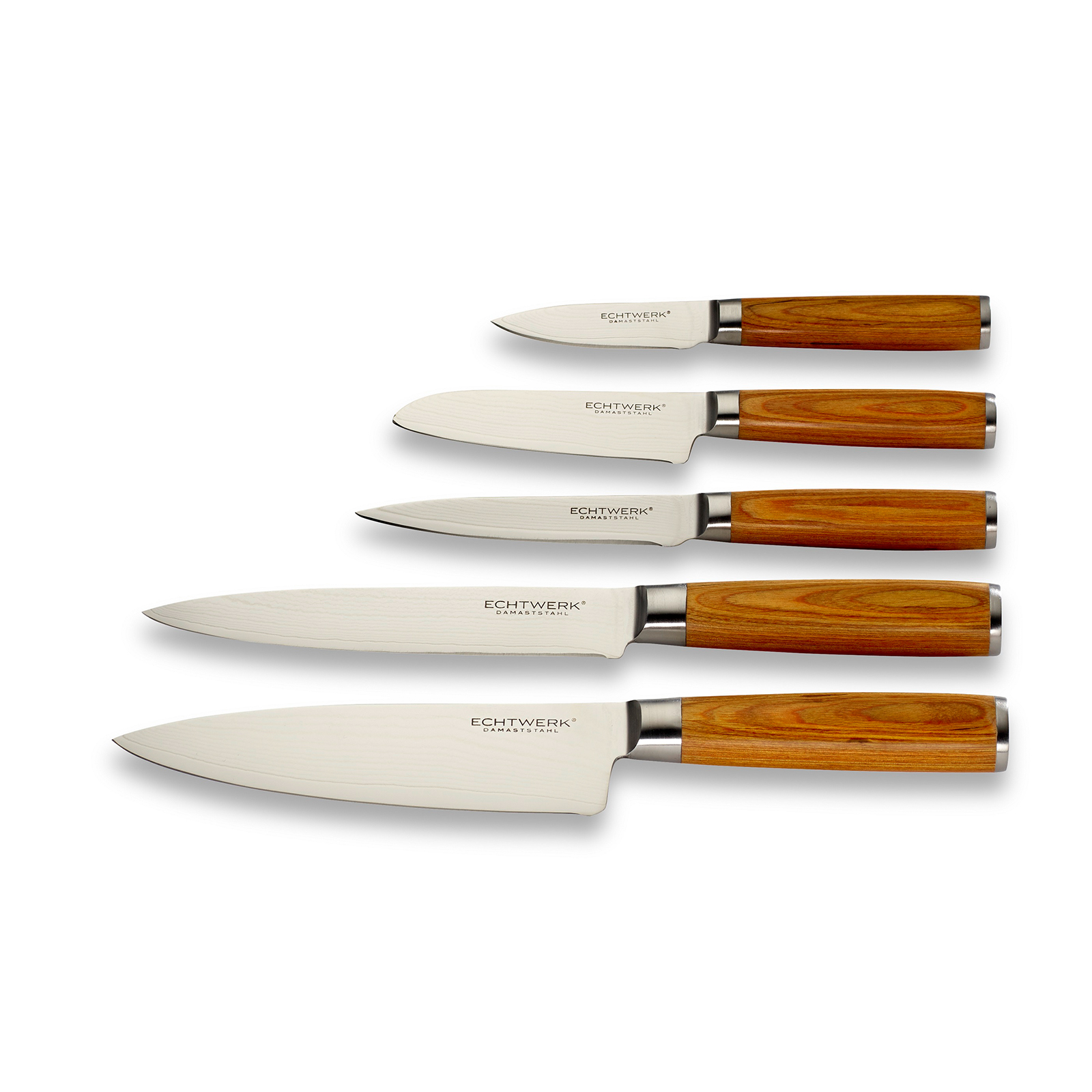 Echtwerk Damastmesser Set 5tlg.