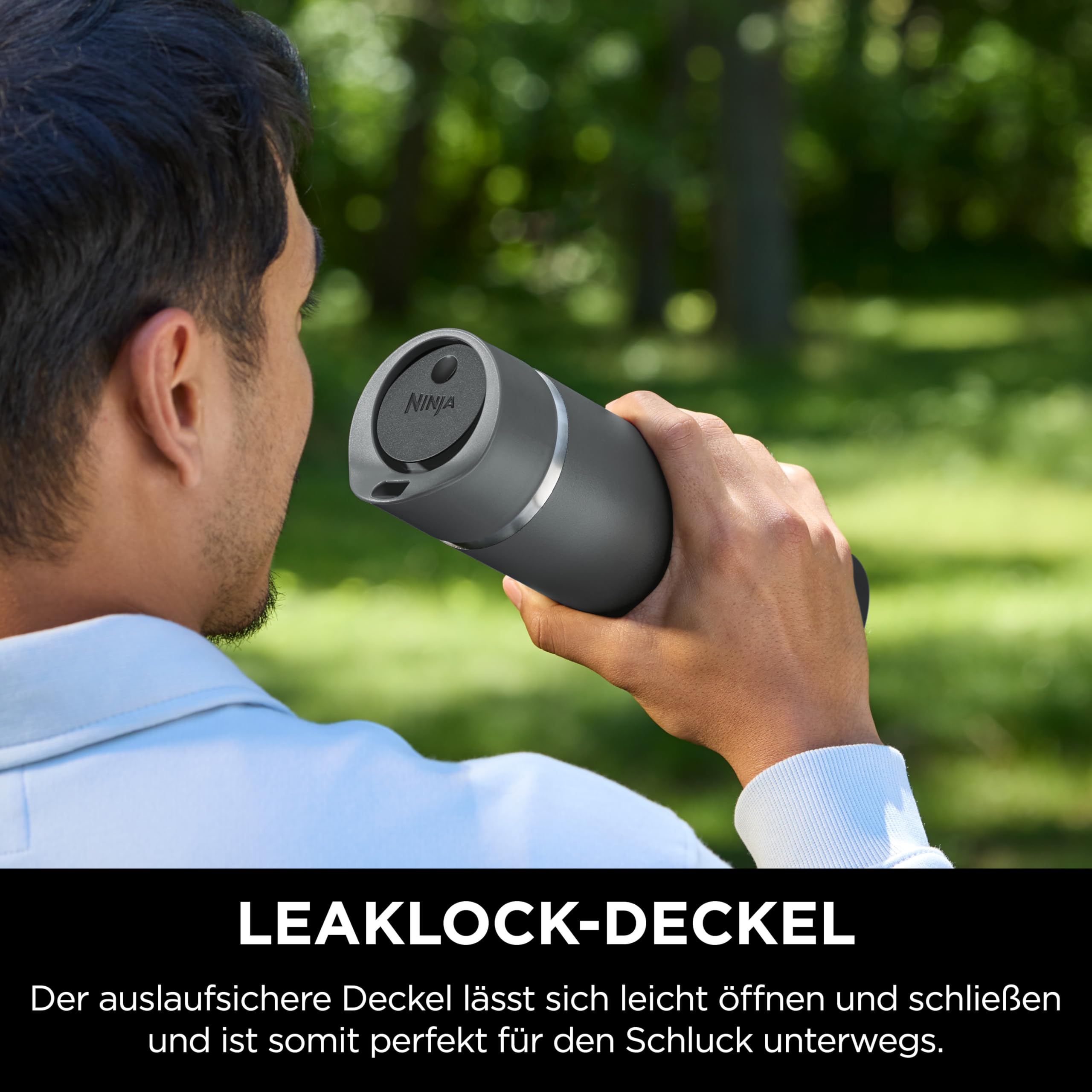 Ninja 400 ml Sip Perfect Trinkflasche für Heißgetränke