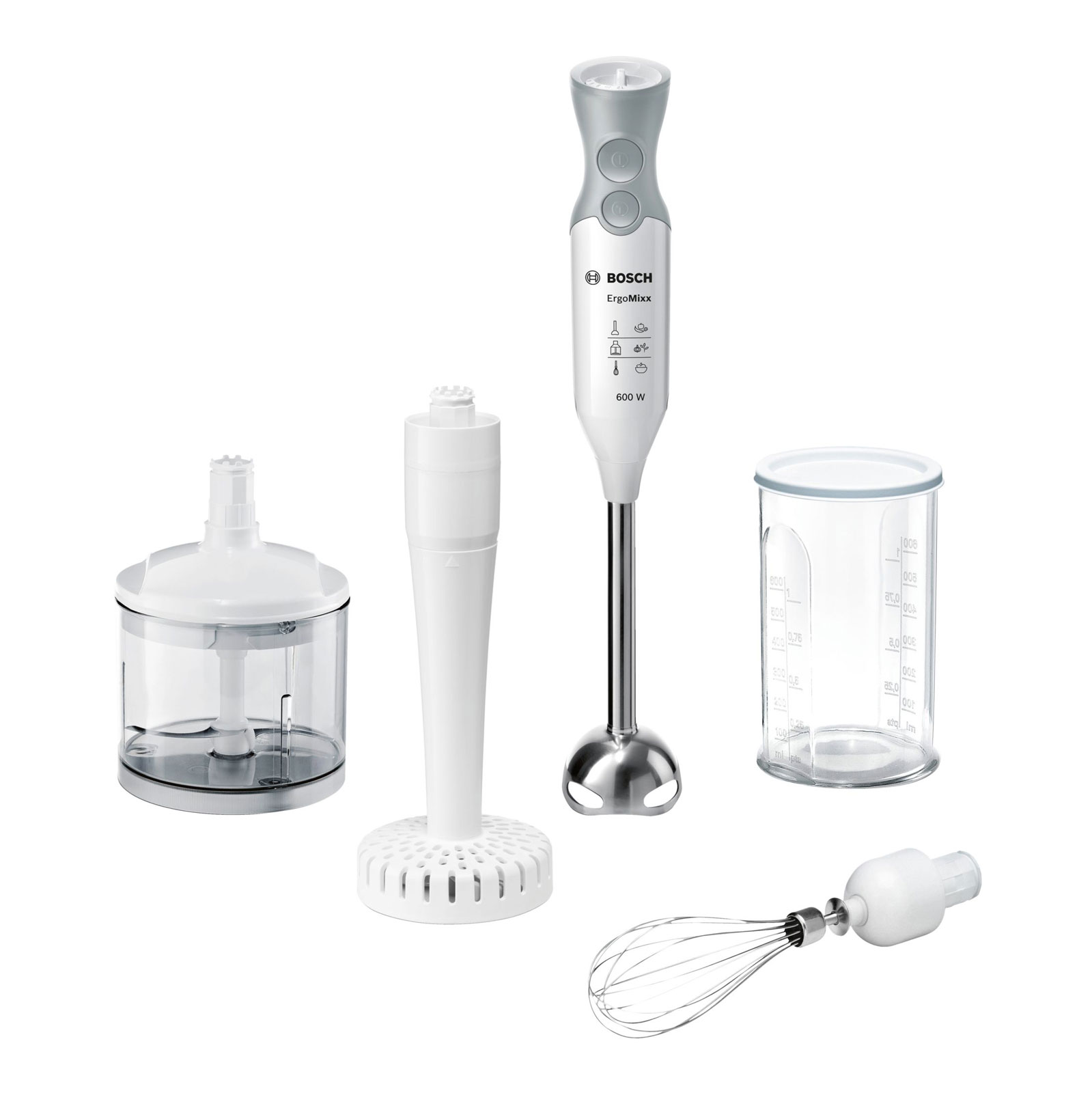 Bosch MSM66155 Stabmixer weiß/telegrau