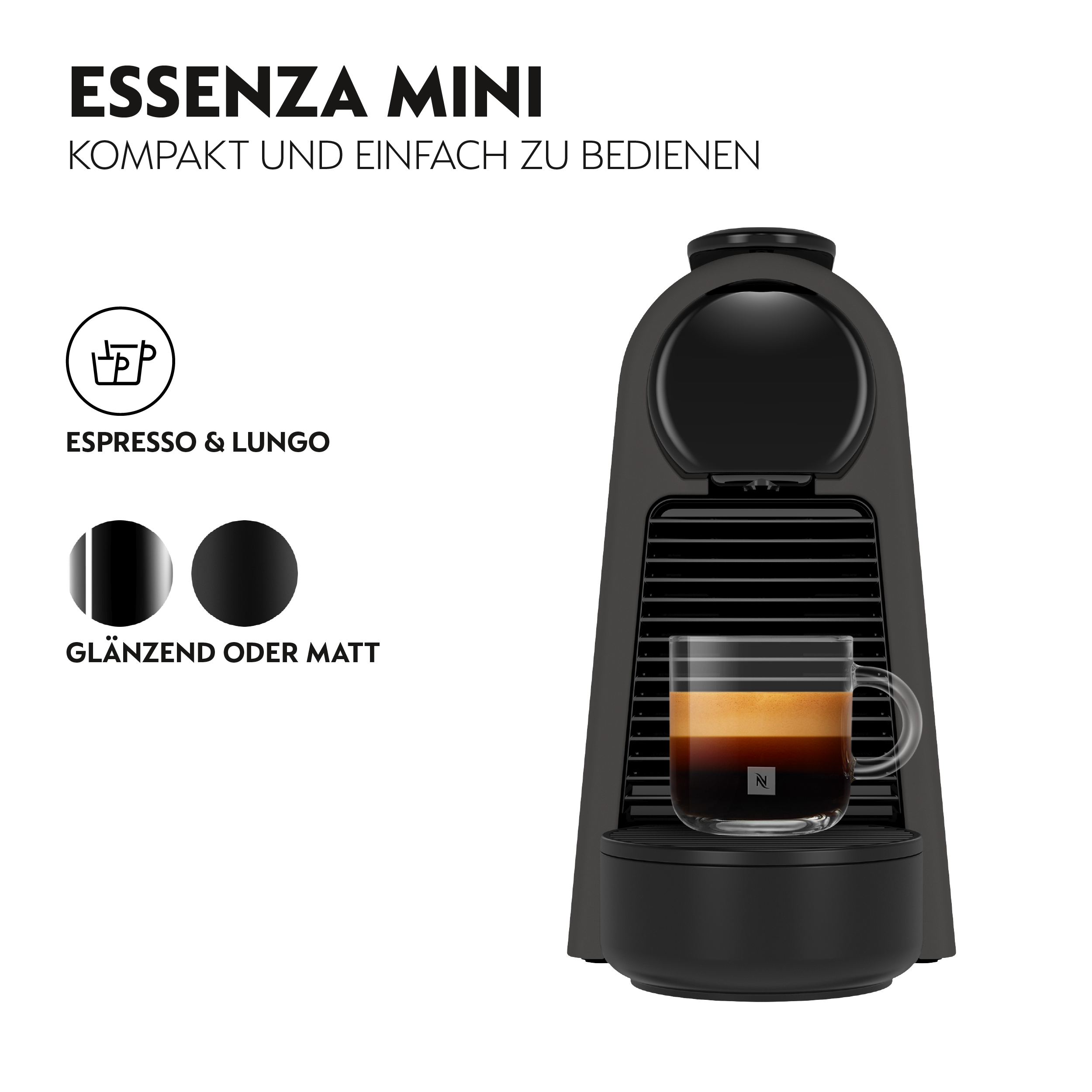 De'Longhi Nespresso Essenza Mini EN85.BKMT