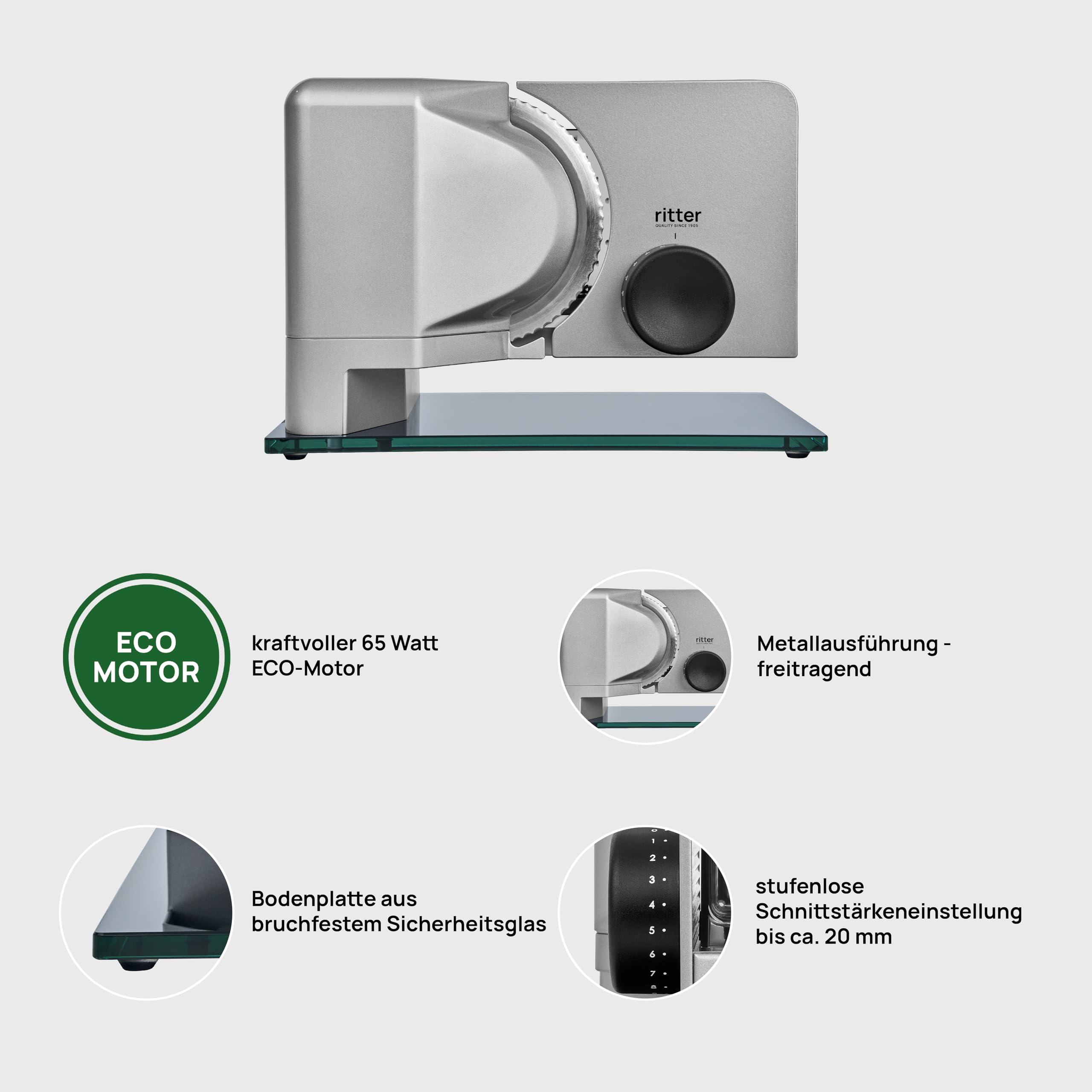 Ritter sono 2 Allesschneider silber