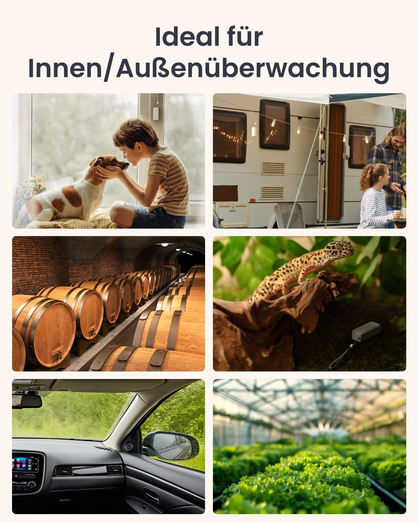 SwitchBot IP65 Hygrometer Thermometer Innen Außen