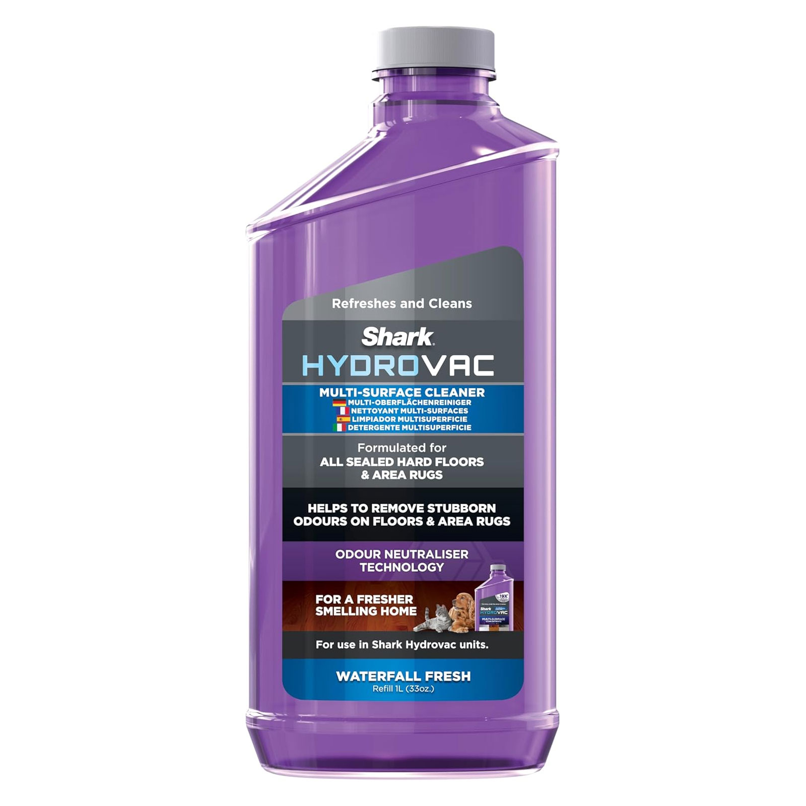 Shark HydroVac Multi-Oberflächenreiniger 1 Liter - 5320NU200EUUK