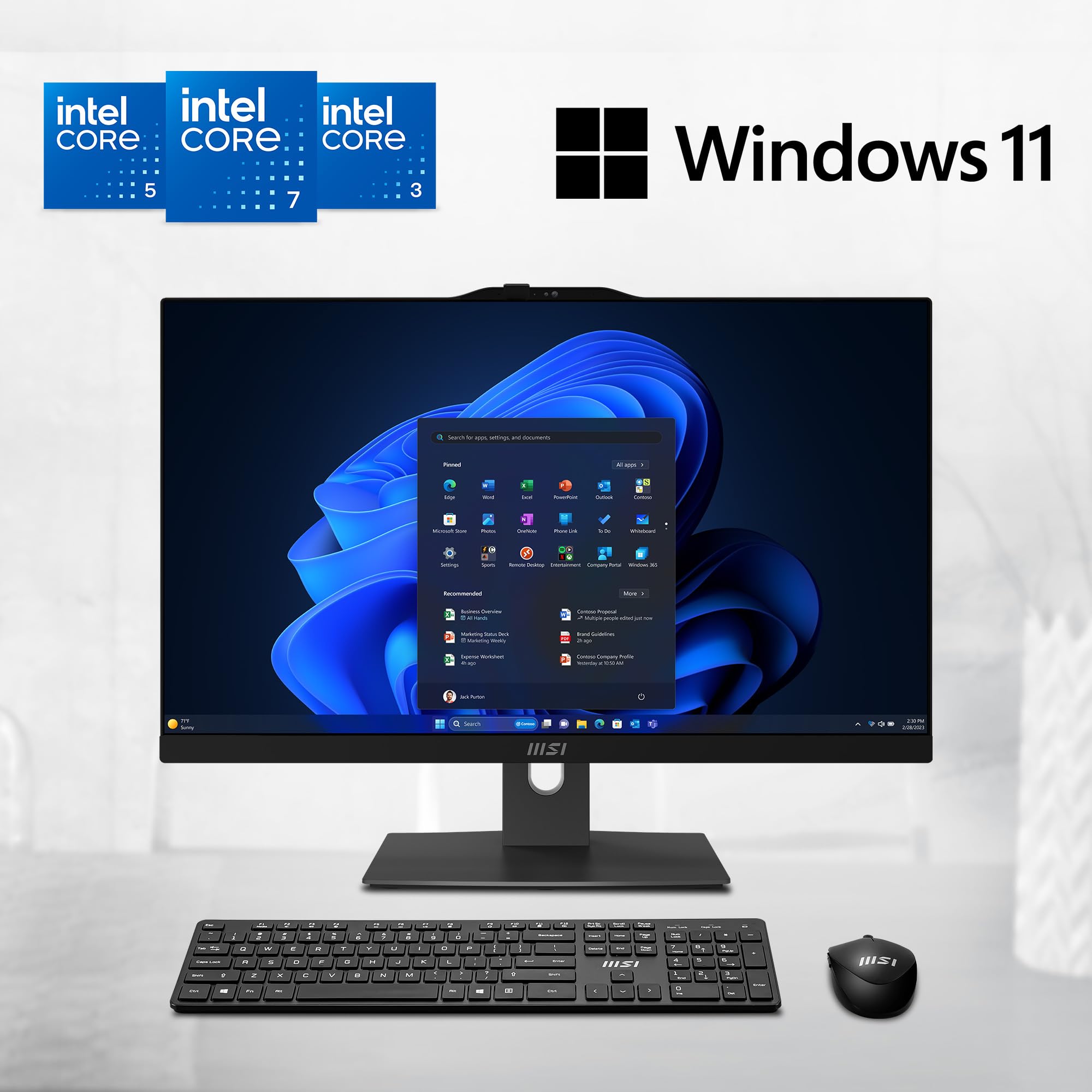 MSI Modern AM242TP 1M-1207DE - All in One PC