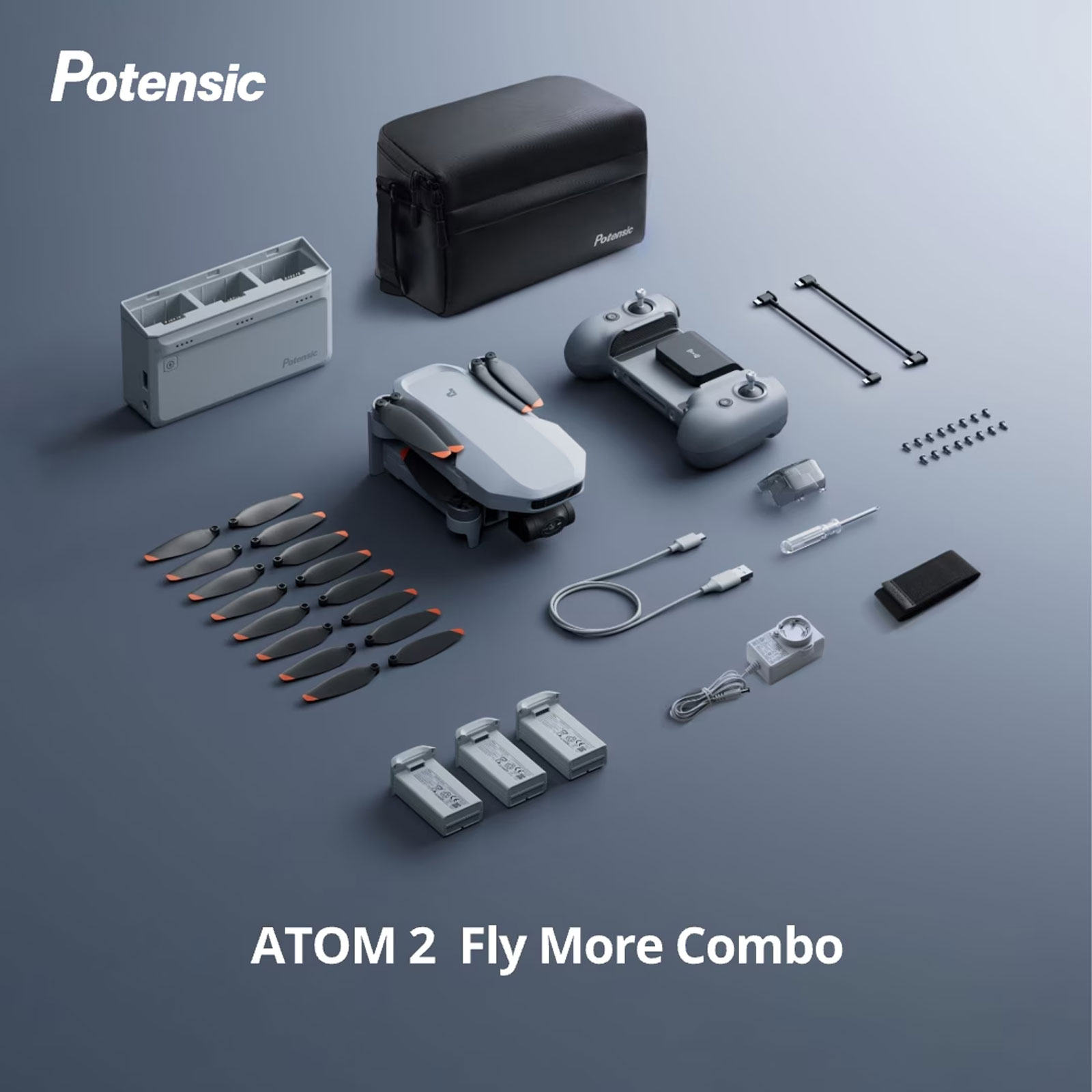 Potensic ATOM 2 Fly More Combo