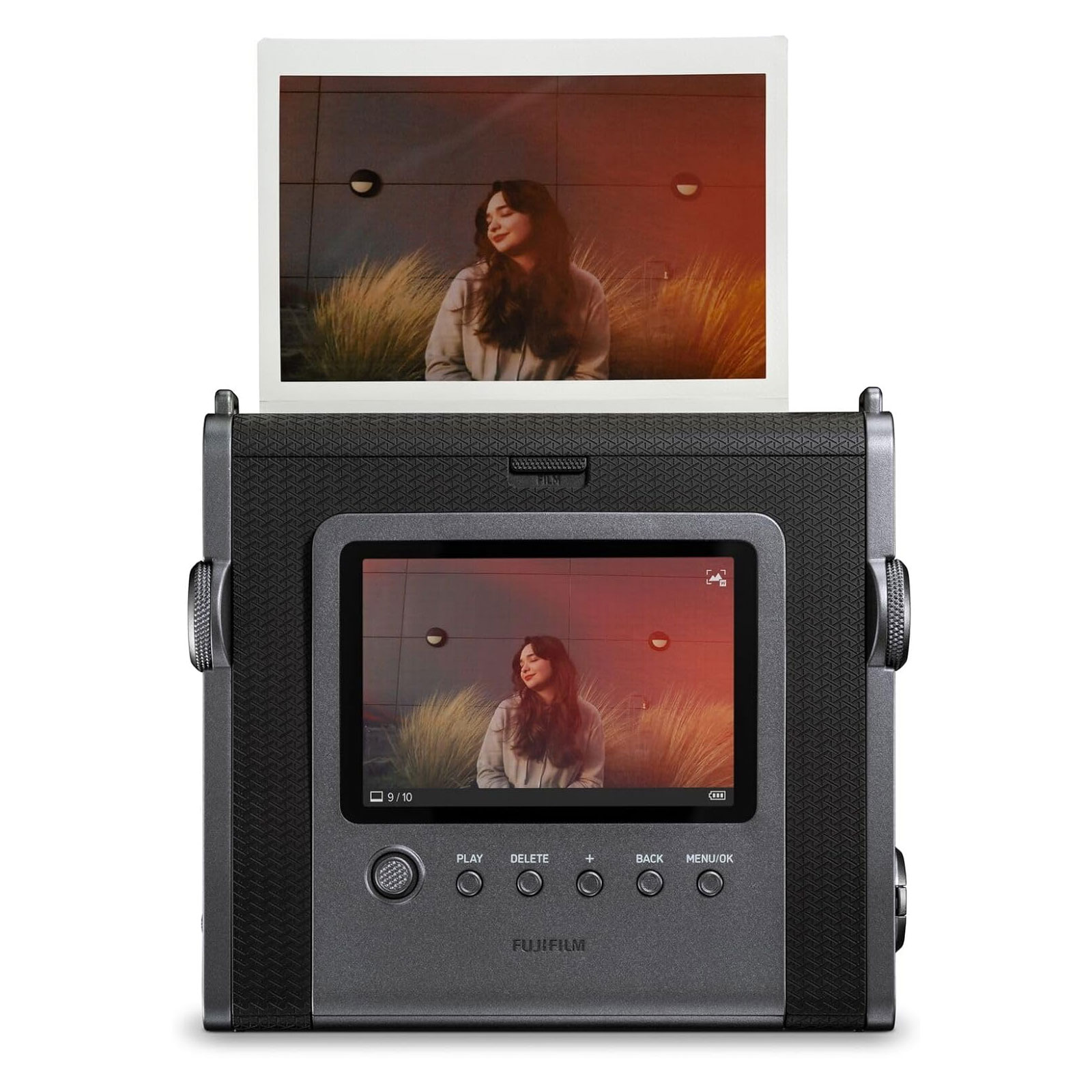 FUJIFILM instax Wide Evo Sofortbildkamera Black