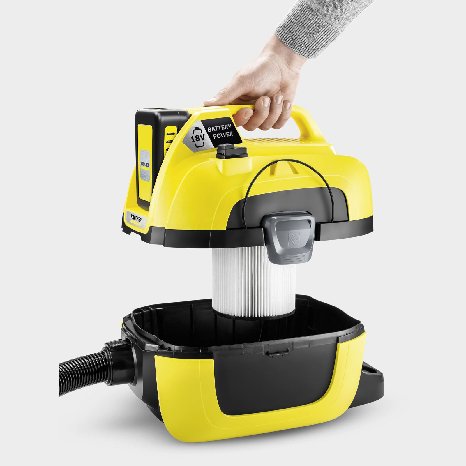 KÄRCHER WD 1 Compact Battery Set Akku-Nass-/Trockensauger