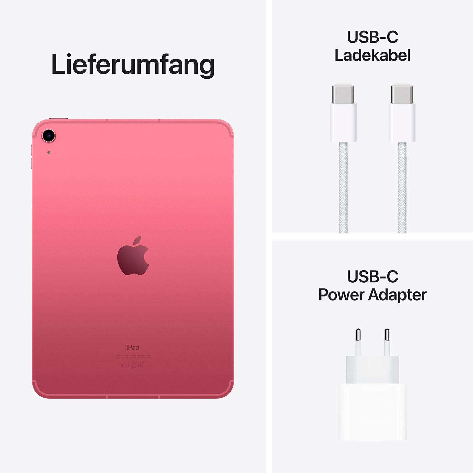 Apple iPad Wi-Fi + Cellular 256GB pink, 2022
