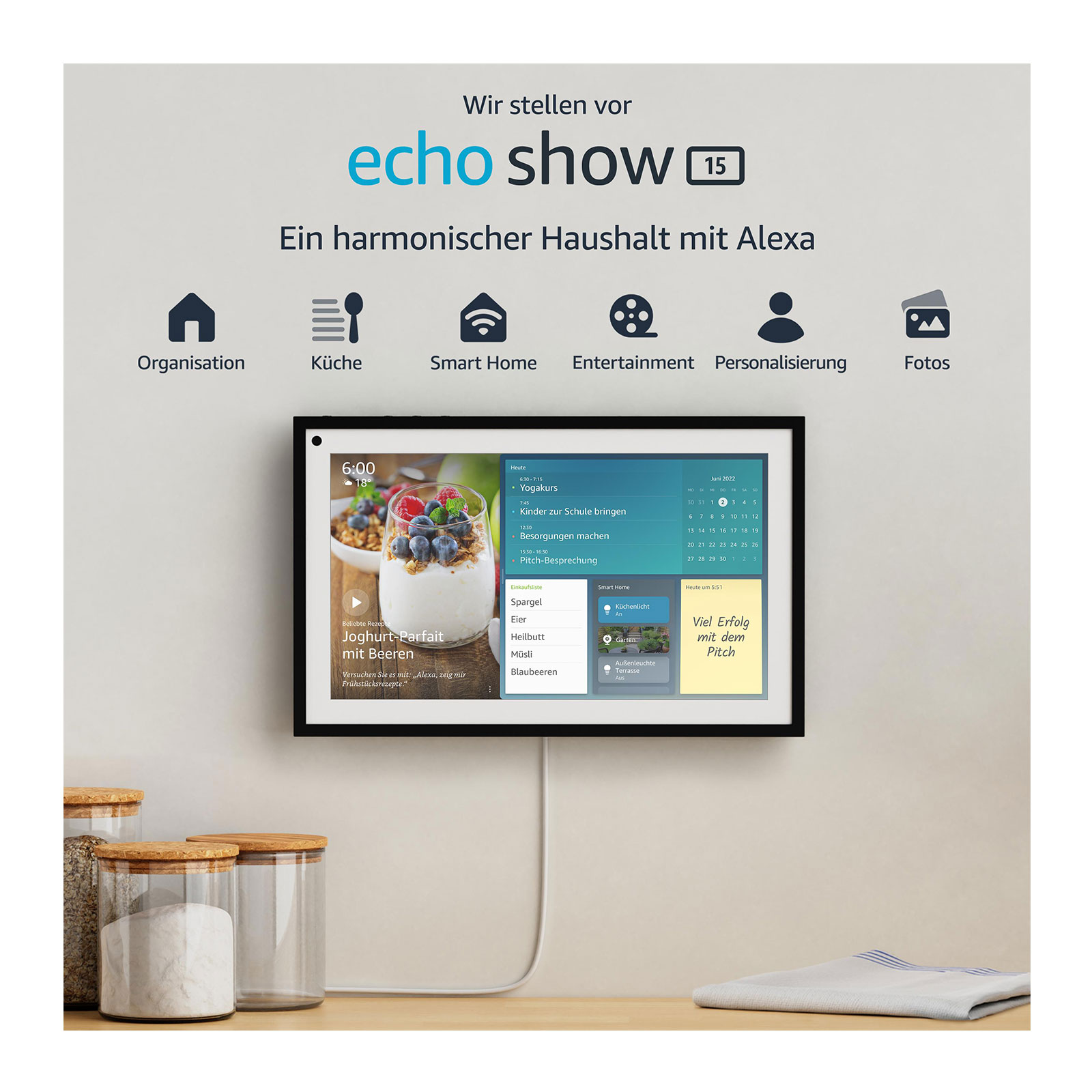 Amazon Alexa Echo Show 15