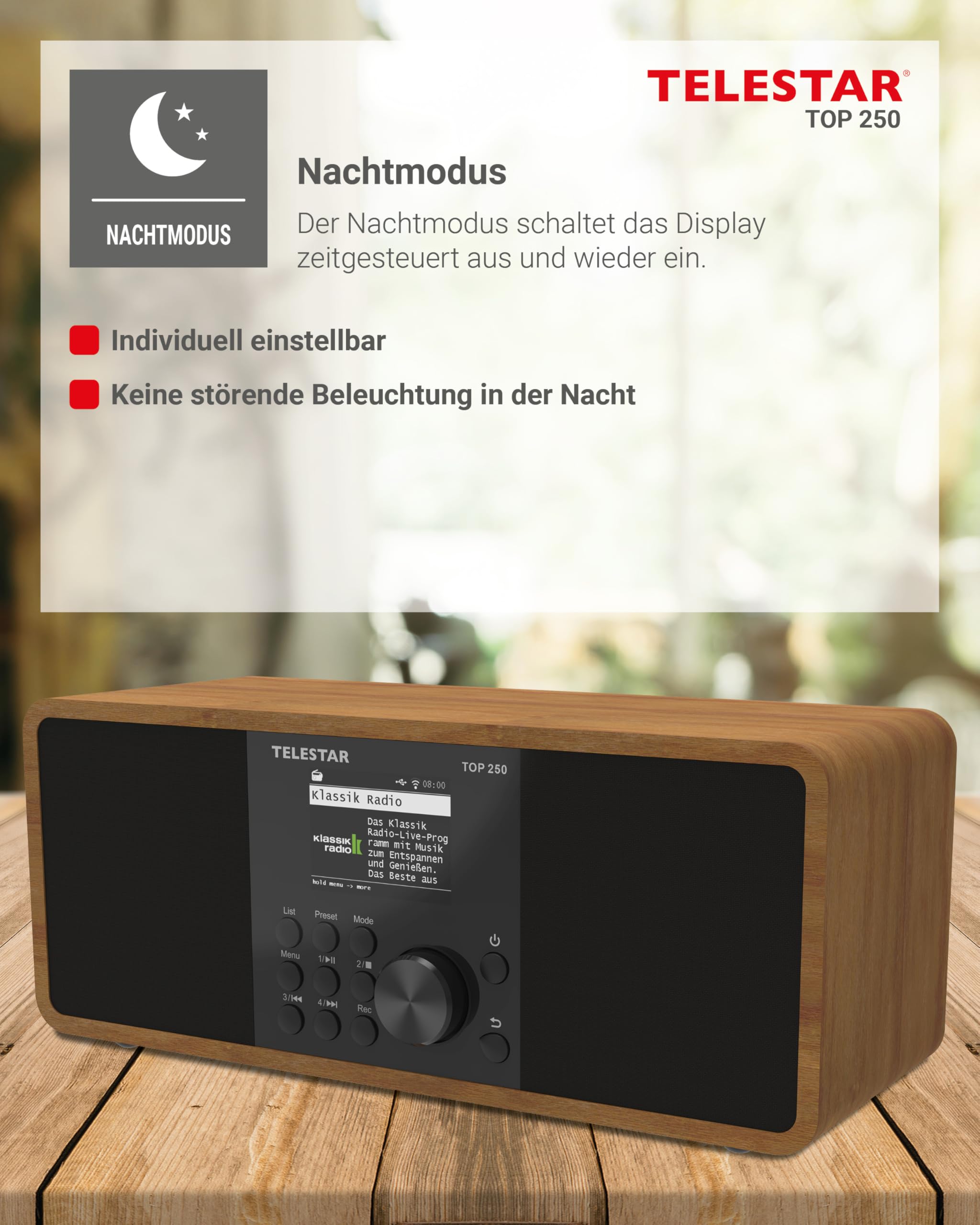 TELESTAR TOP 250 – DAB+/Internetradio