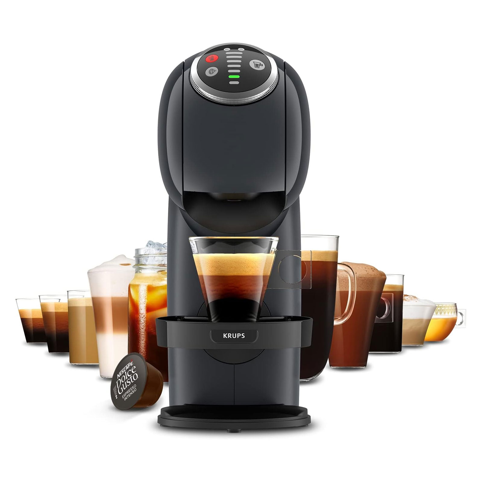Krups KP340B.25 Grau Dolce Gusto Kapselmaschine