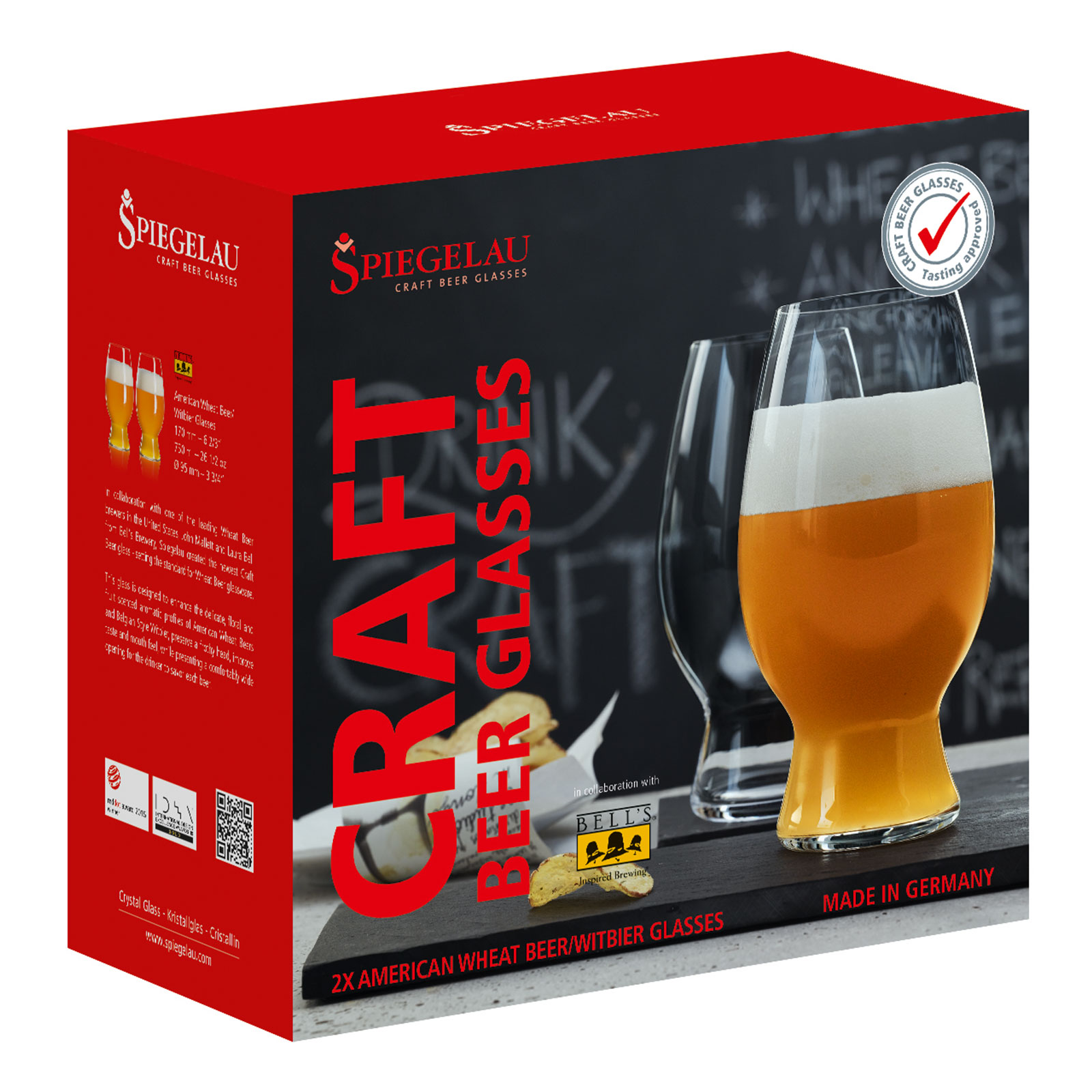 Spiegelau Craft Beer Wheatbeer Glas 2er Set